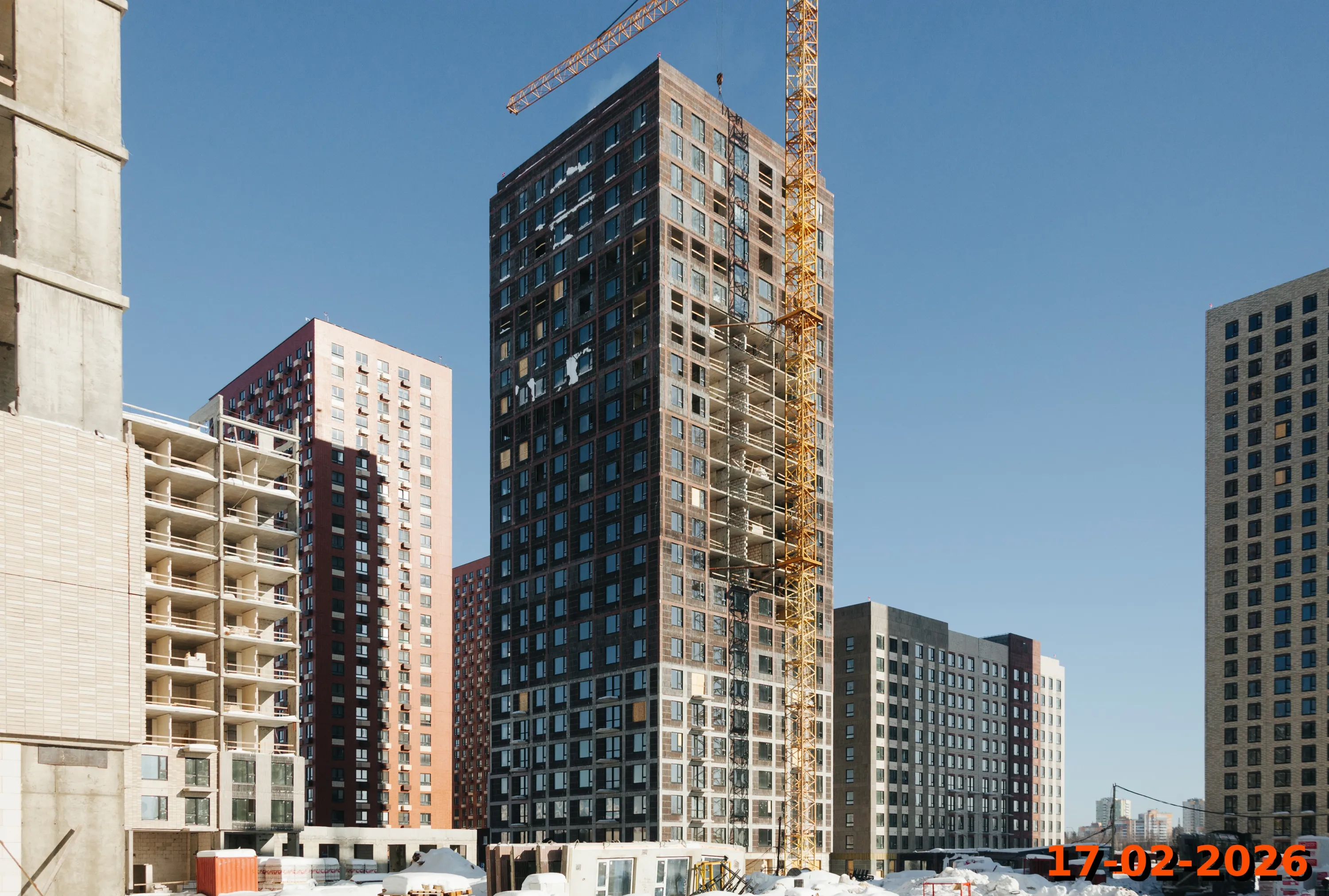 ЖК Зелёный парк ход строительства