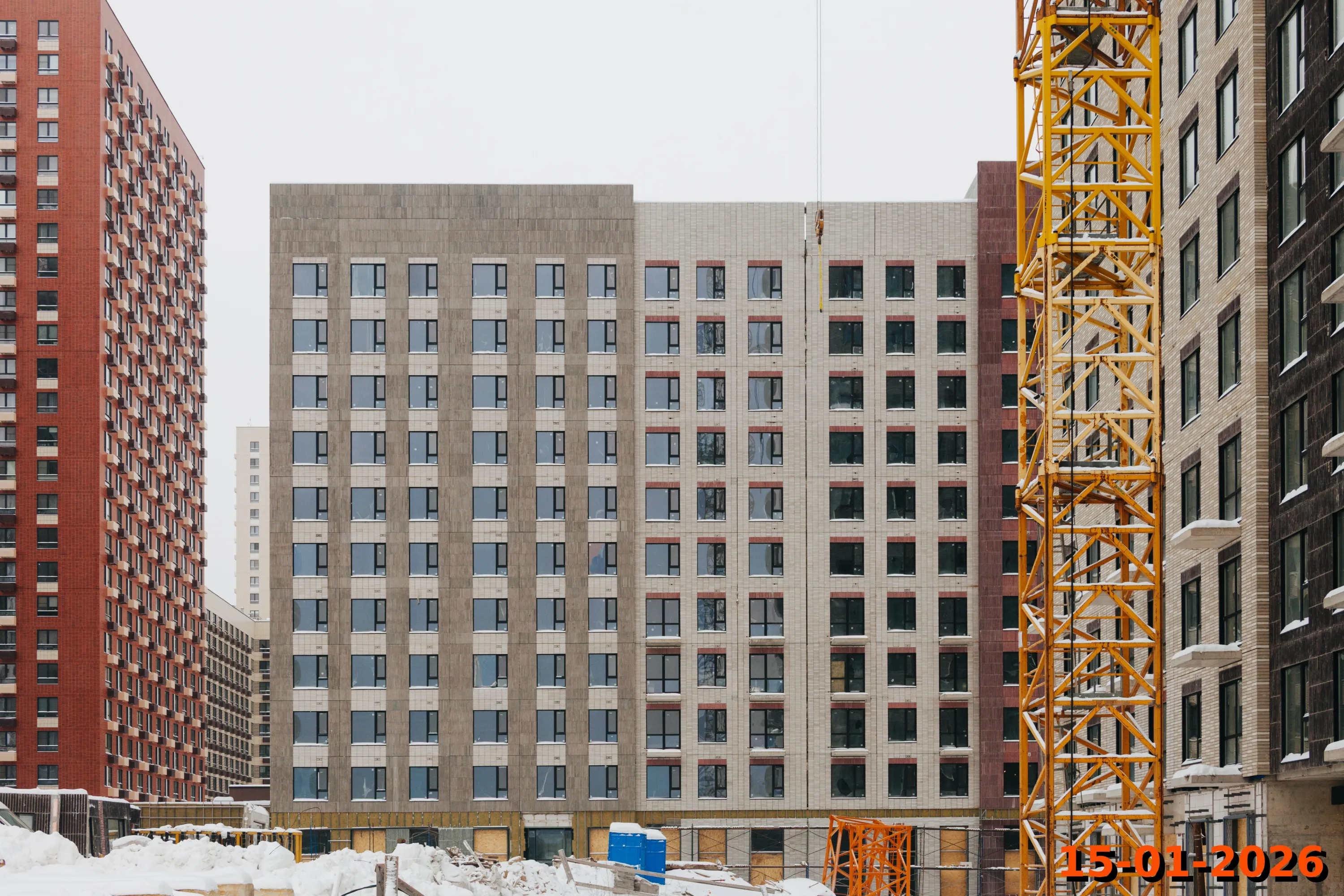 ЖК Зелёный парк ход строительства