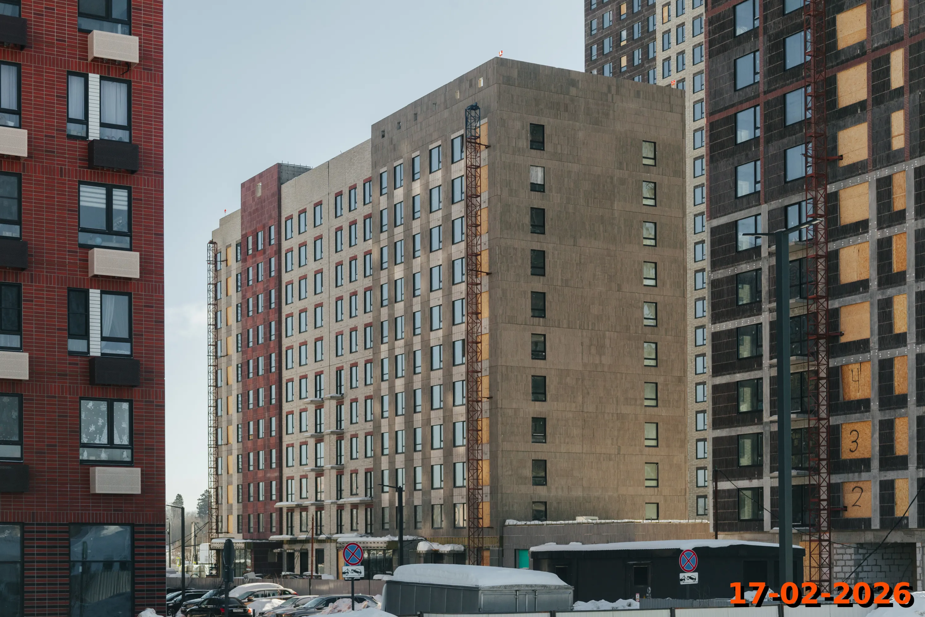 ЖК Зелёный парк ход строительства