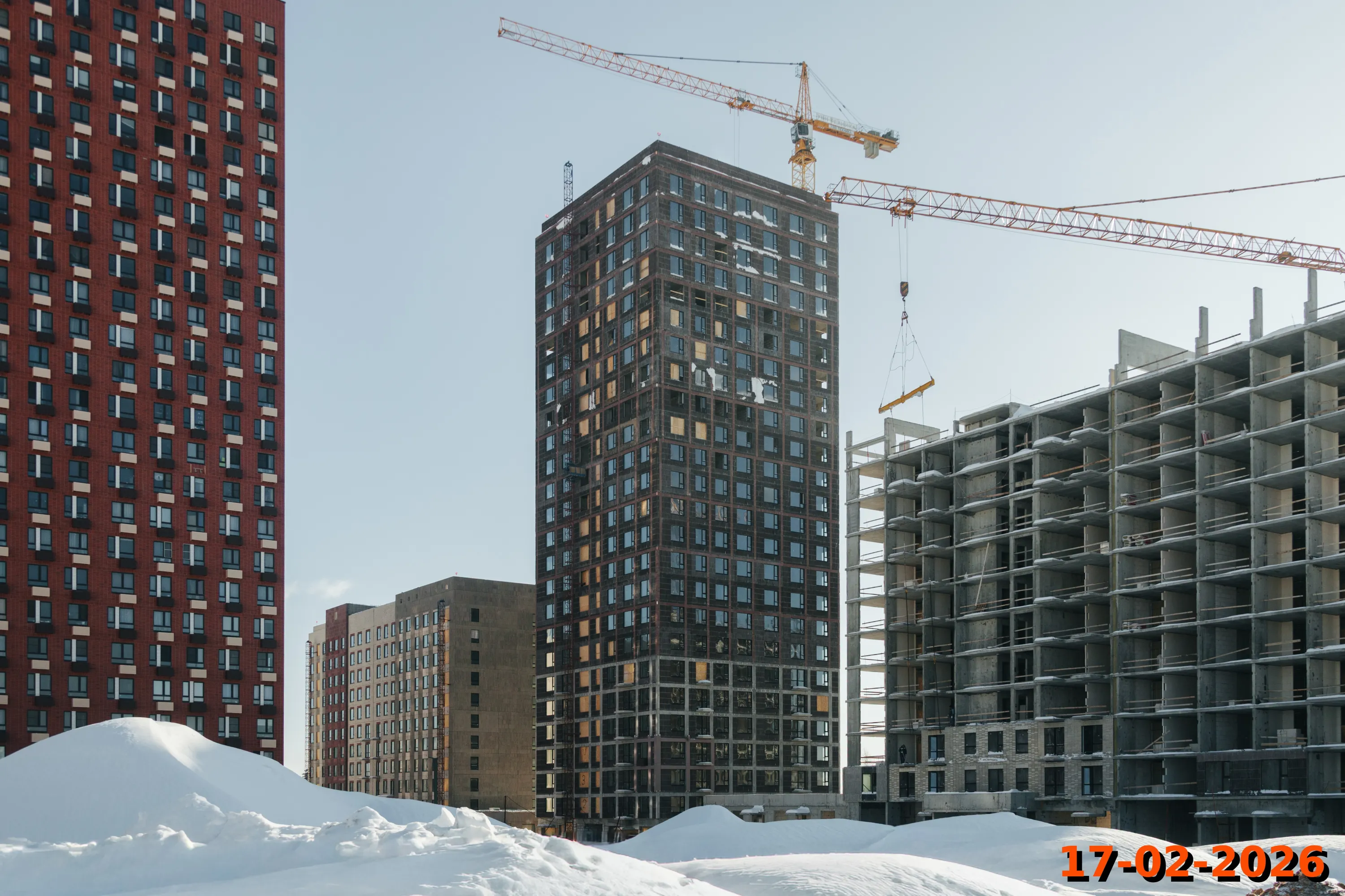 ЖК Зелёный парк ход строительства