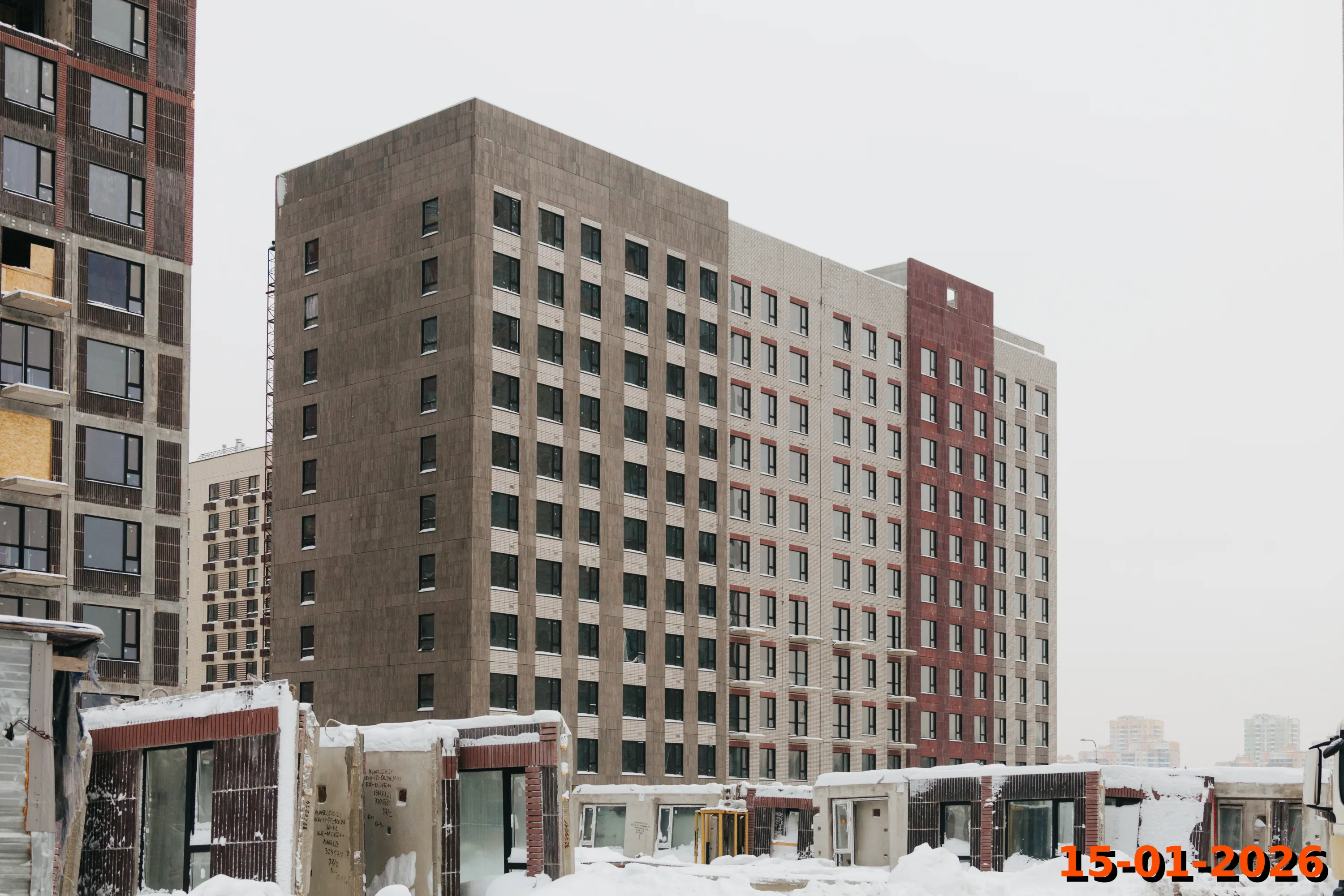 ЖК Зелёный парк ход строительства