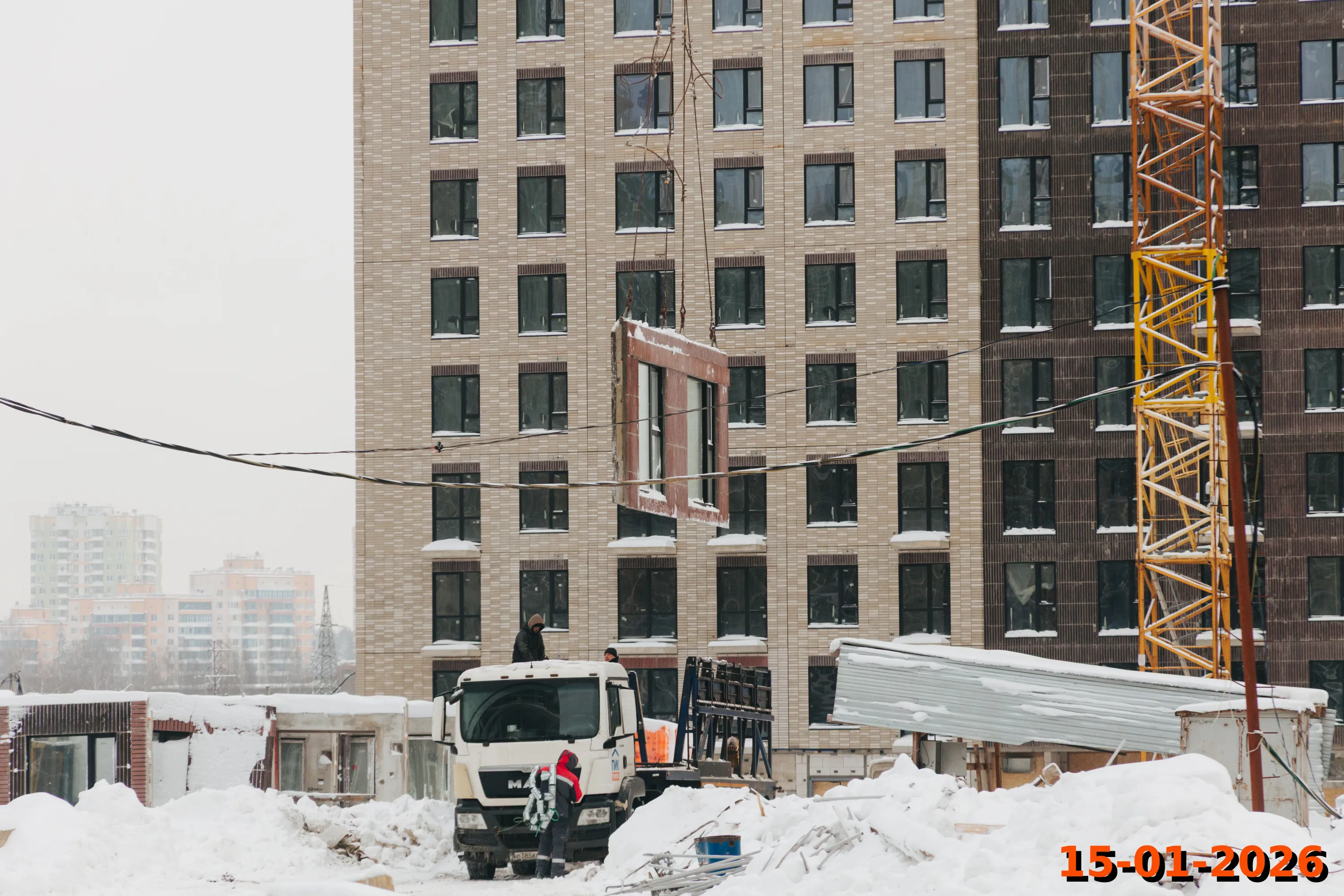 ЖК Зелёный парк ход строительства