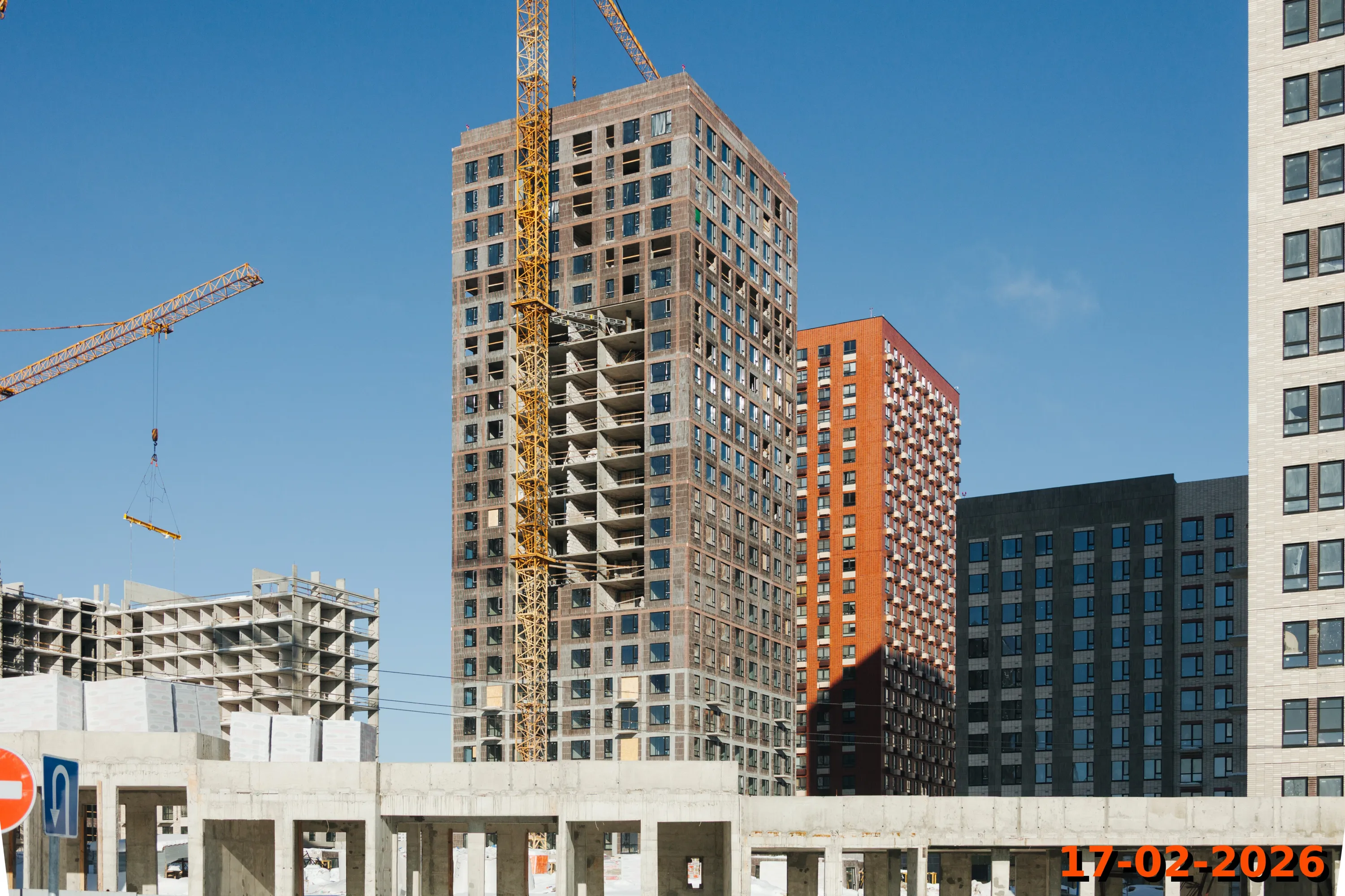 ЖК Зелёный парк ход строительства