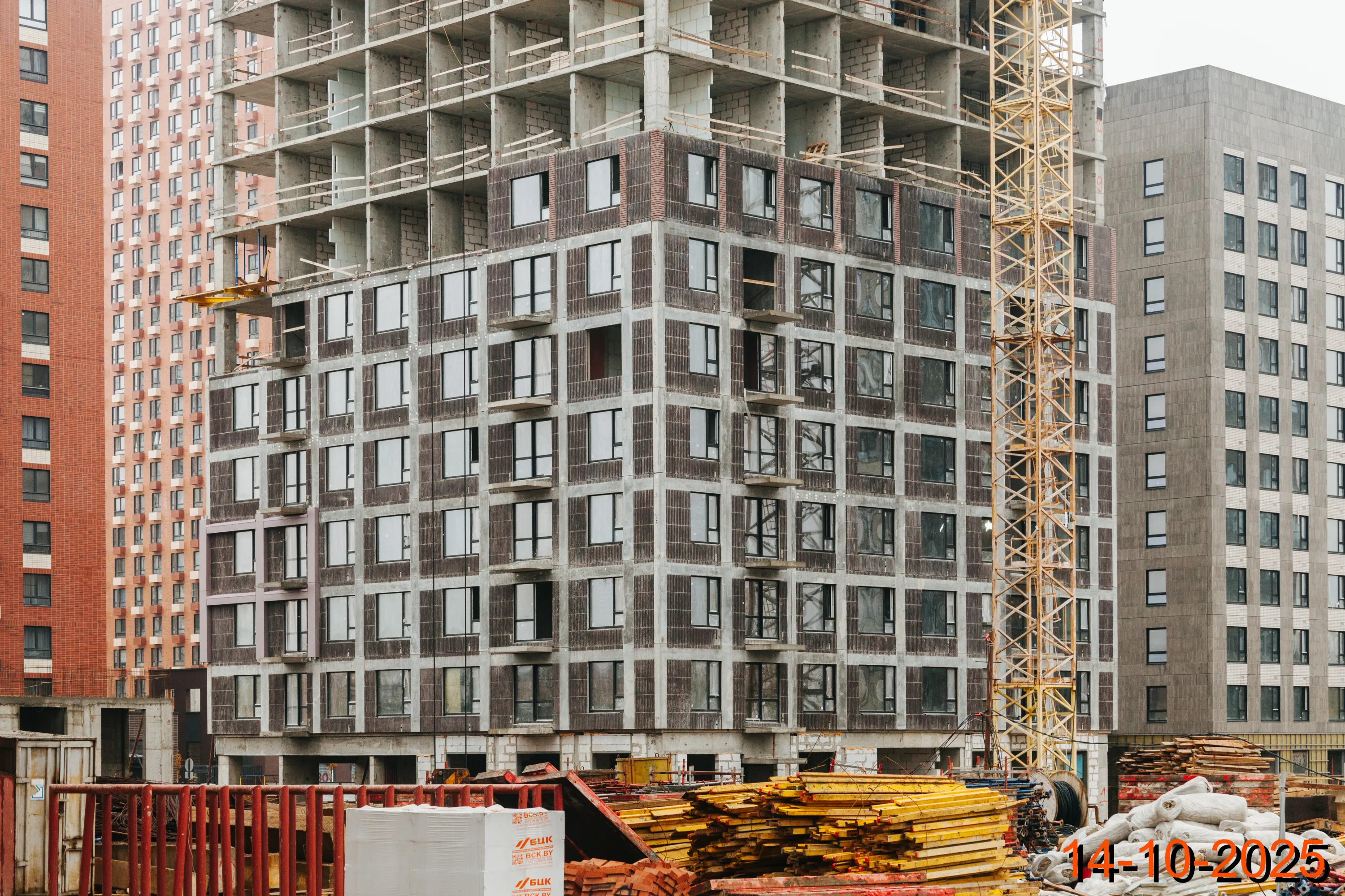 ЖК Зелёный парк ход строительства