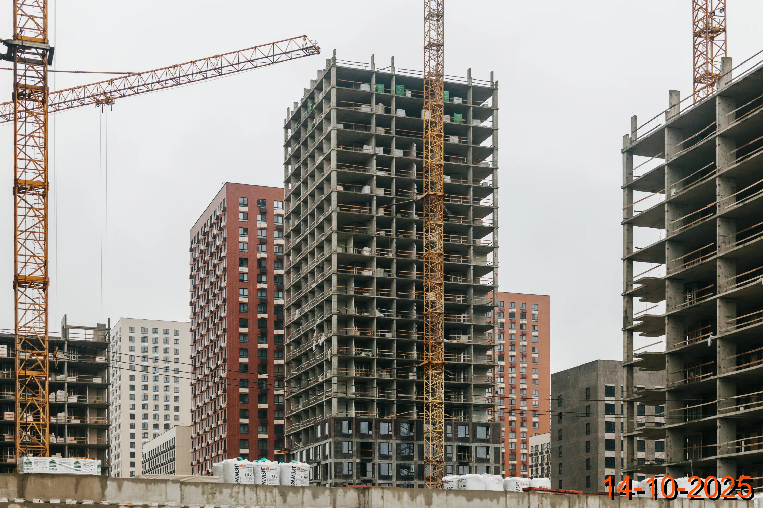 ЖК Зелёный парк ход строительства