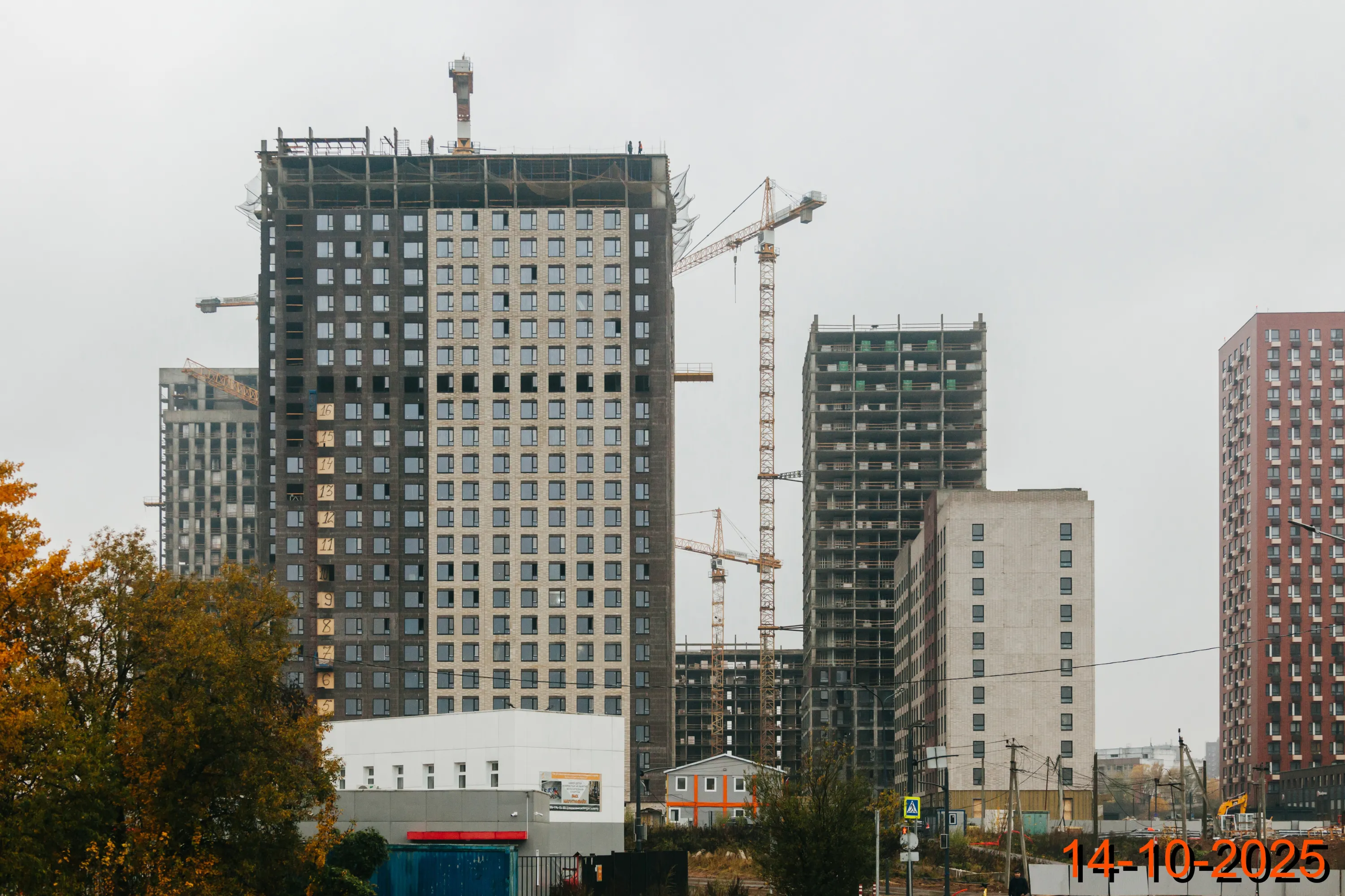 ЖК Зелёный парк ход строительства