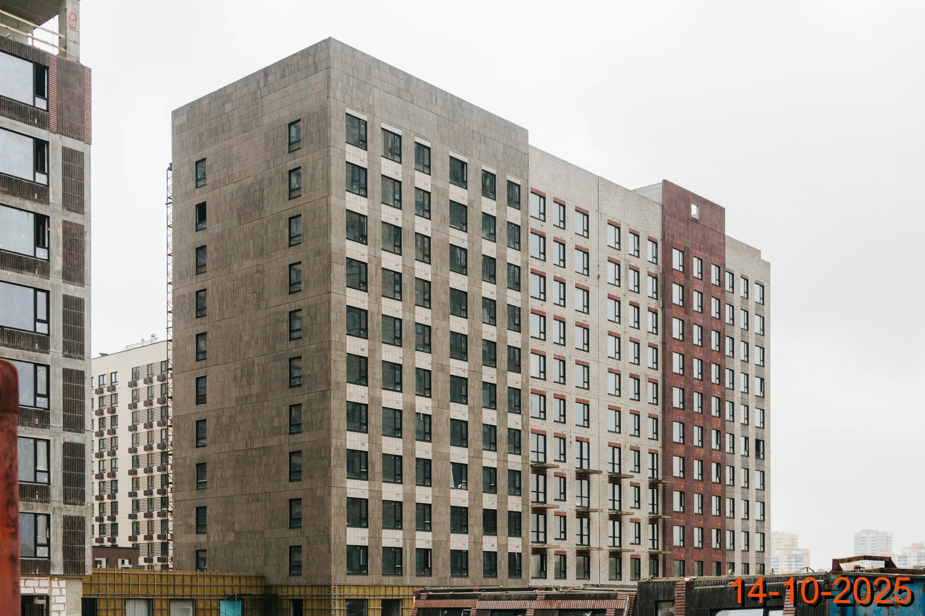 ЖК Зелёный парк ход строительства