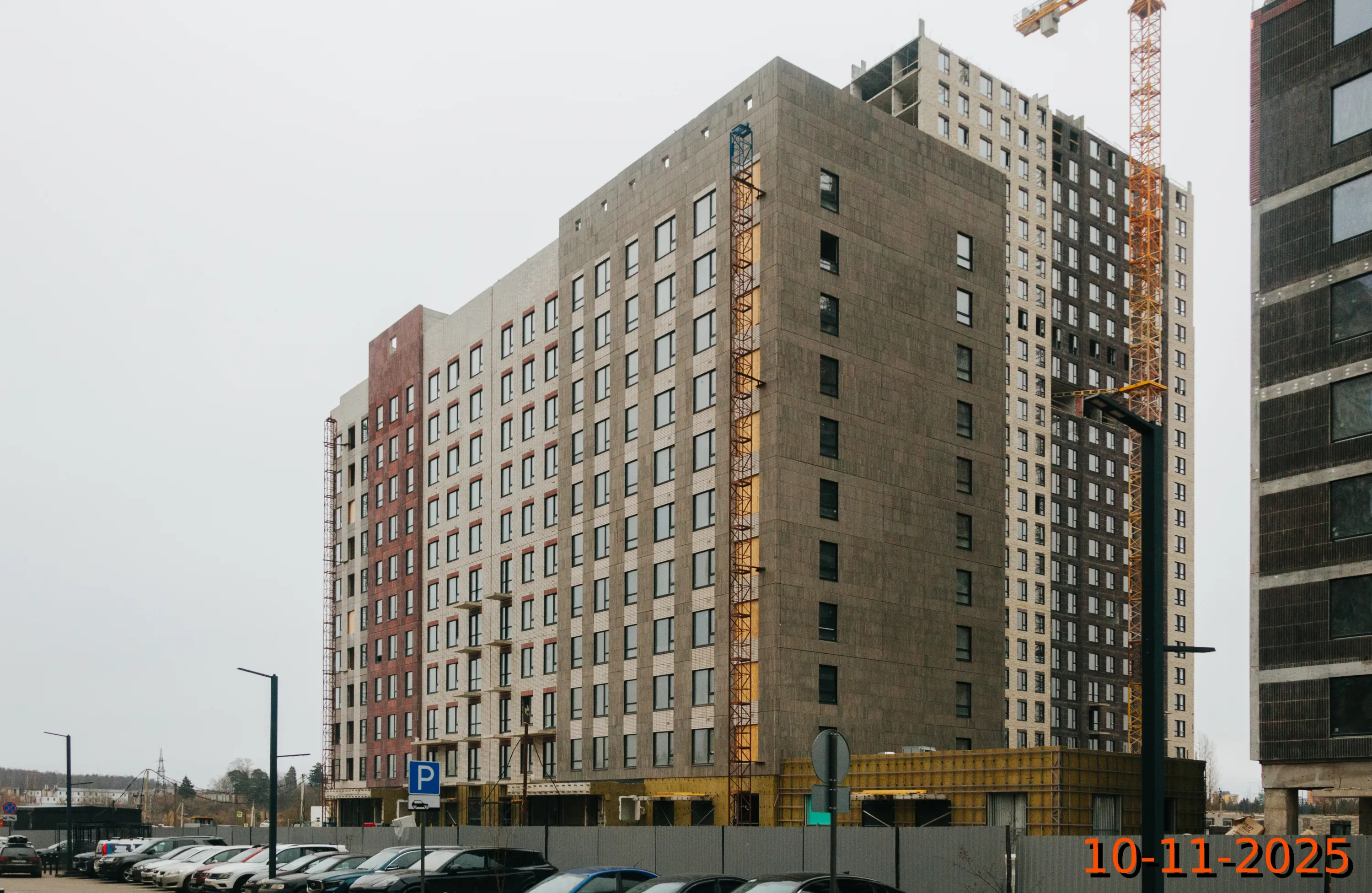 ЖК Зелёный парк ход строительства