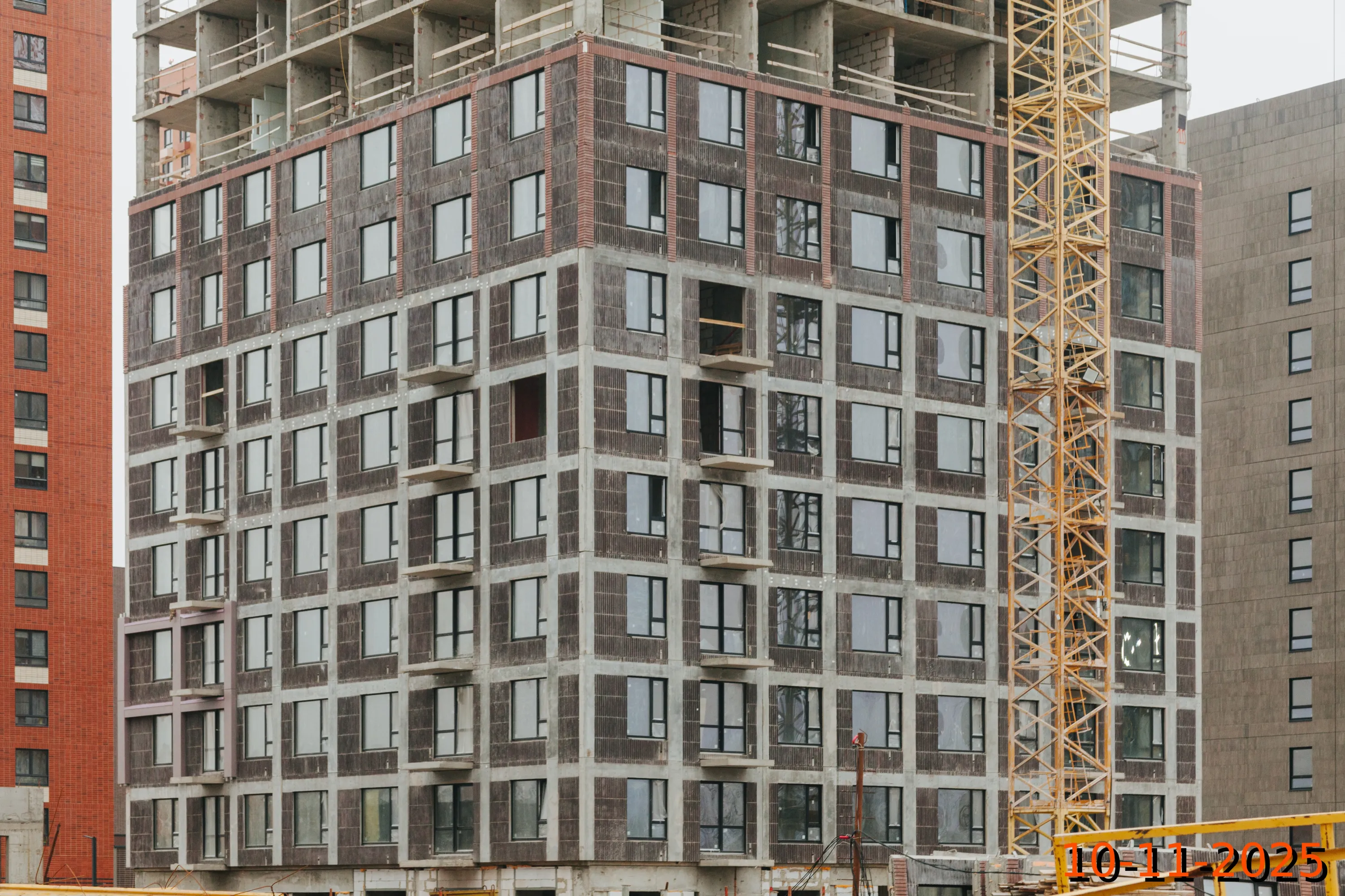 ЖК Зелёный парк ход строительства