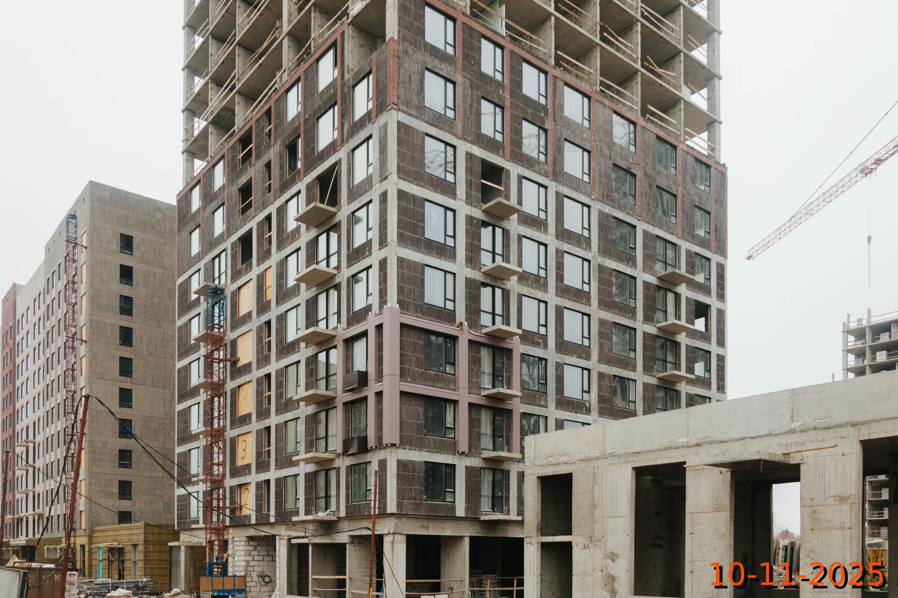 ЖК Зелёный парк ход строительства