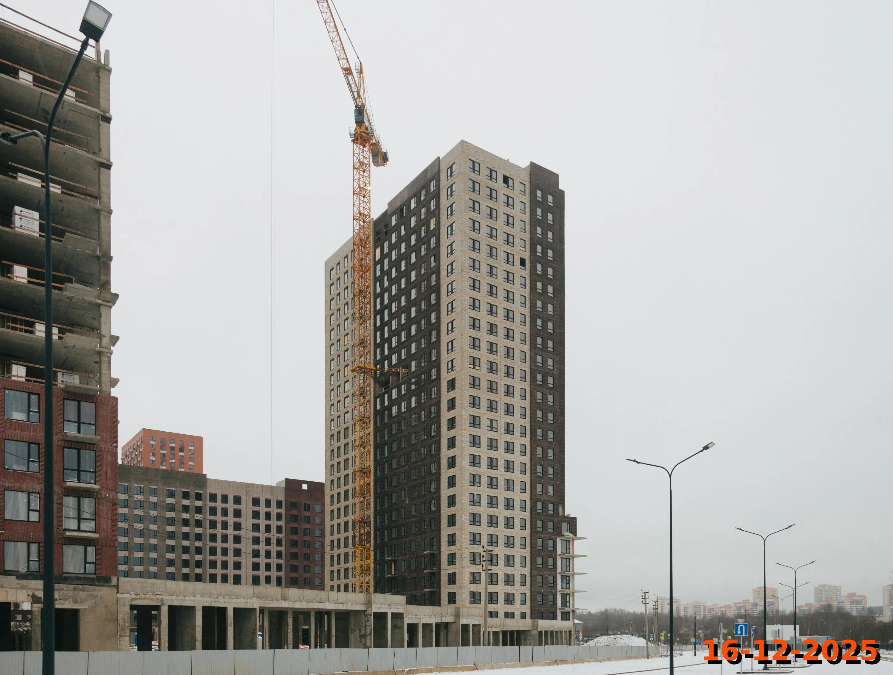 ЖК Зелёный парк ход строительства