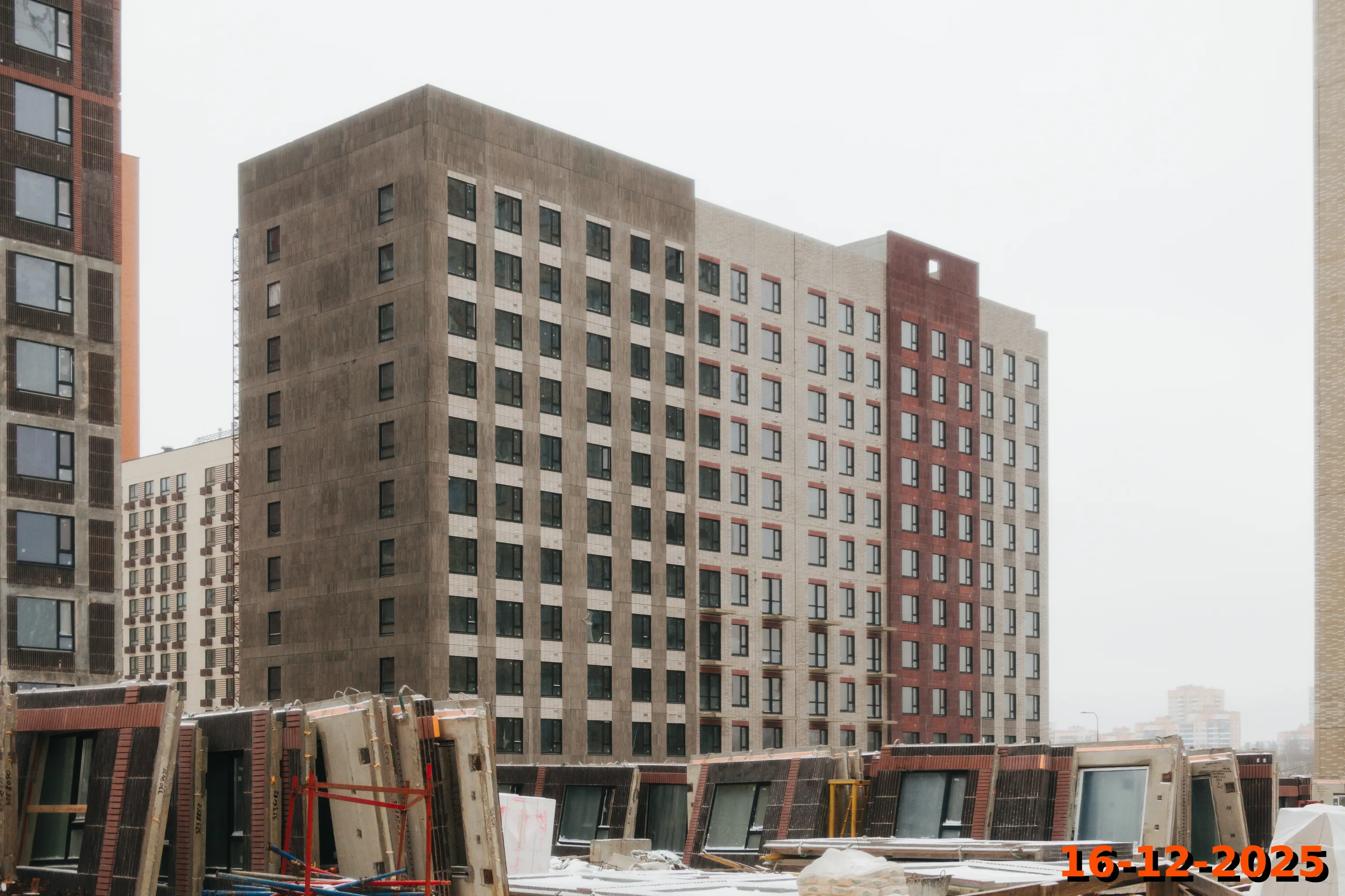 ЖК Зелёный парк ход строительства