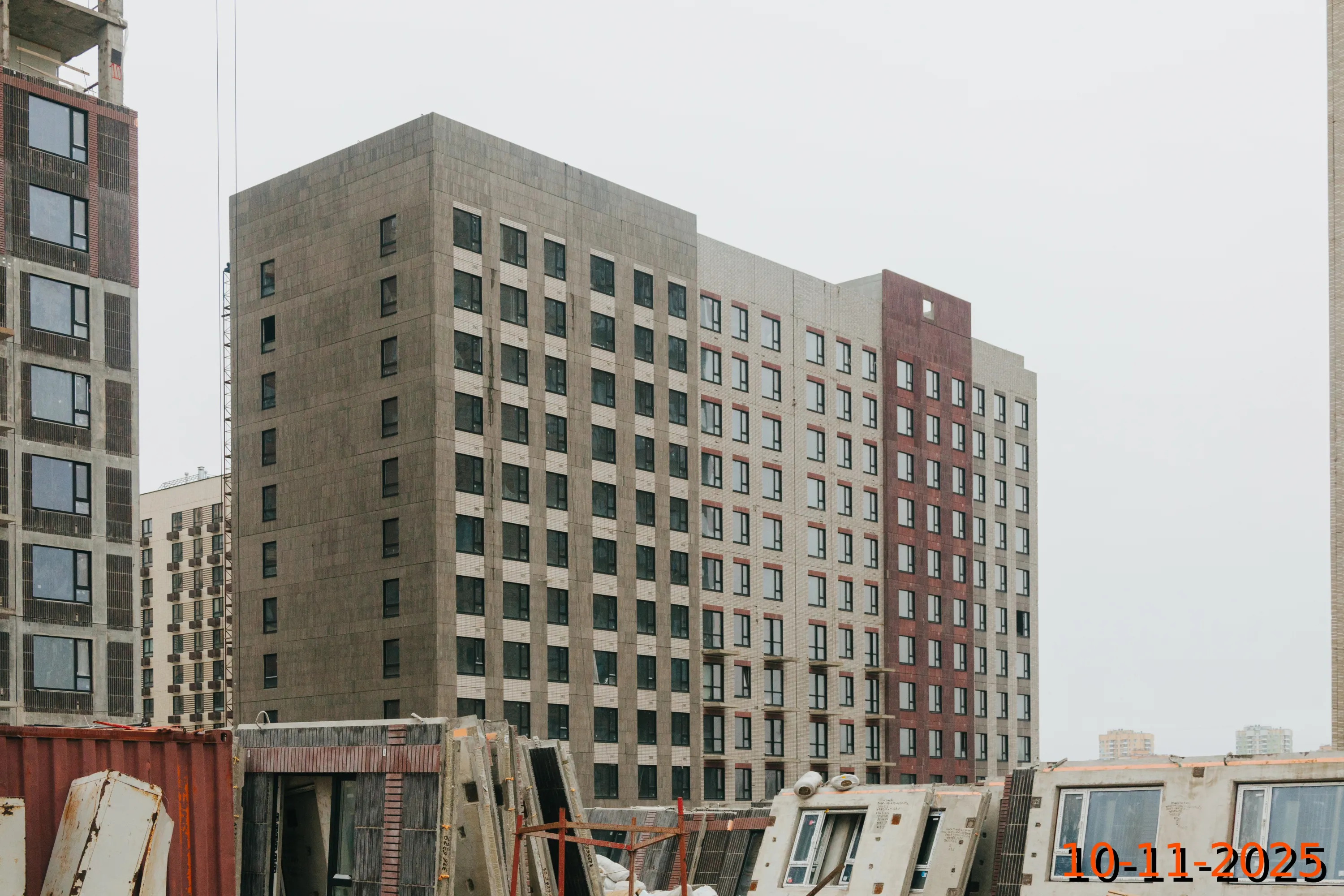 ЖК Зелёный парк ход строительства