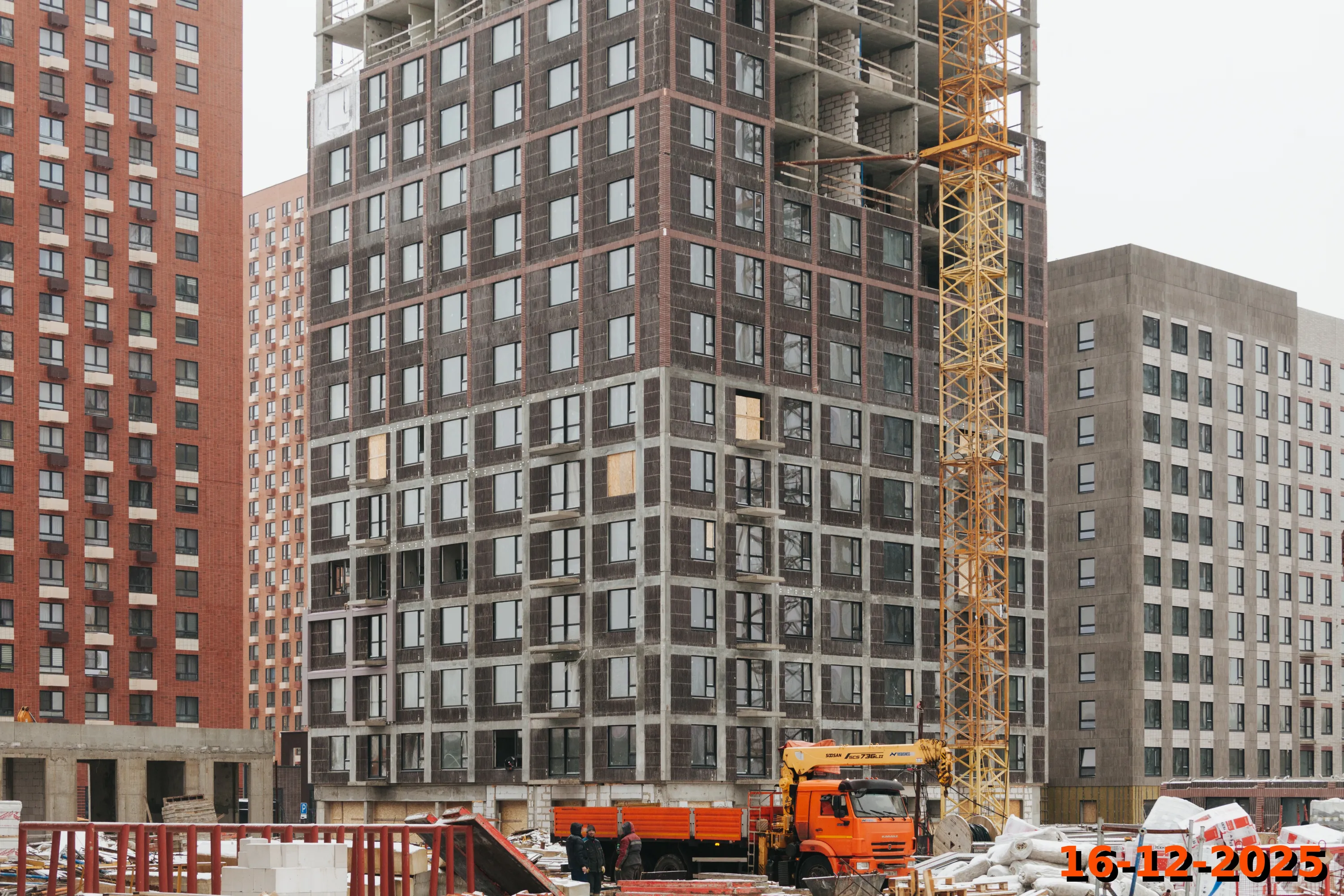 ЖК Зелёный парк ход строительства