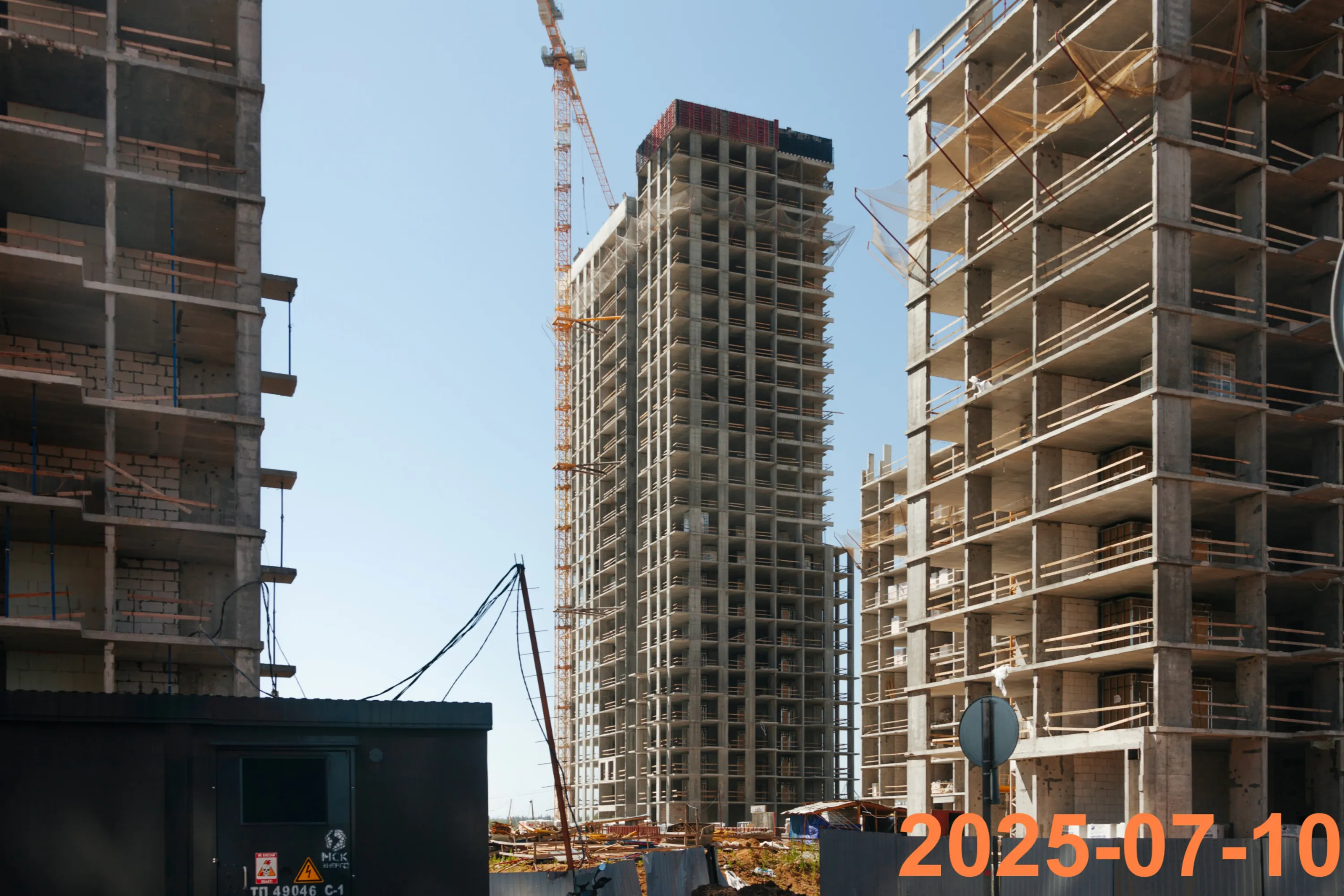 ЖК Зелёный парк ход строительства