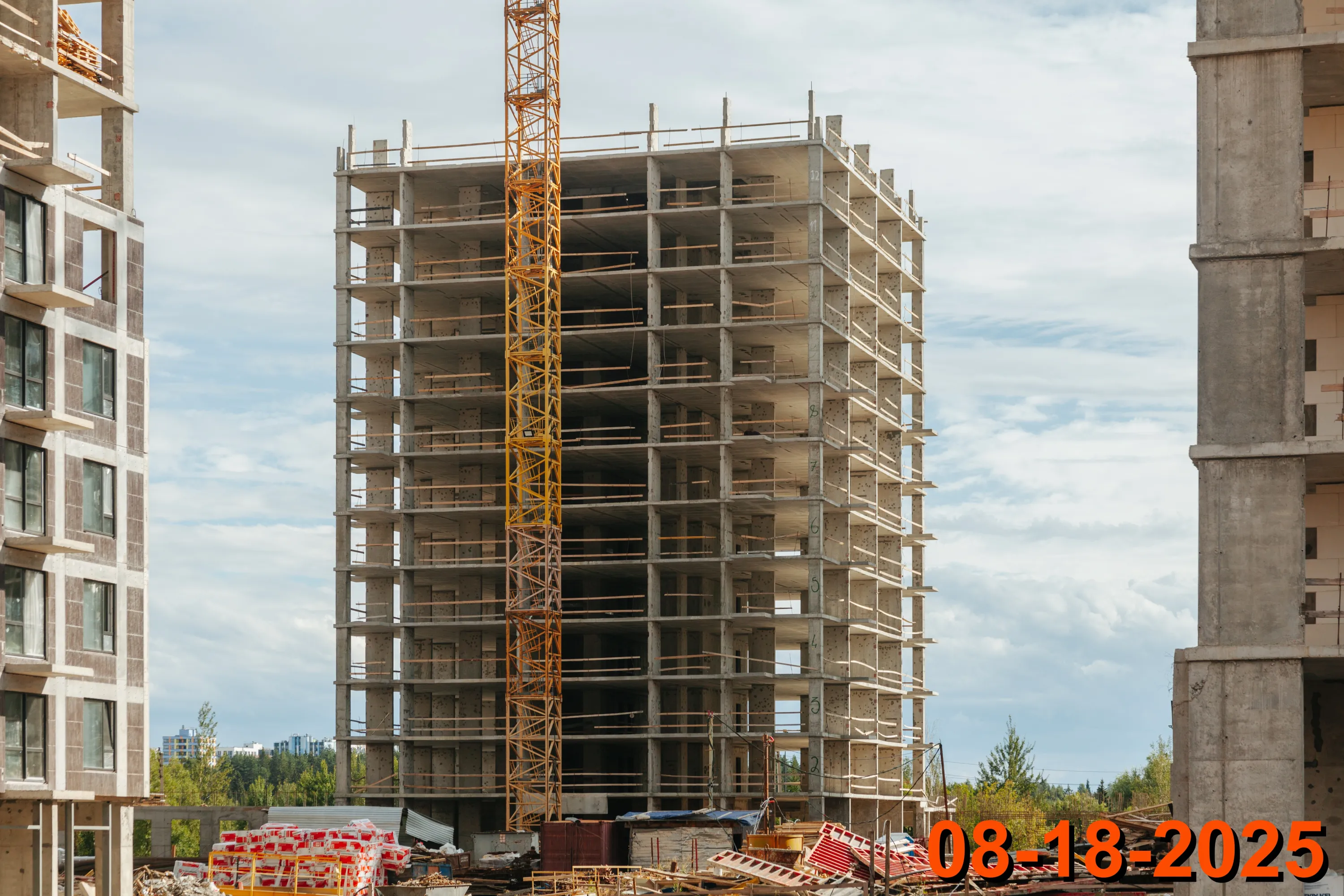 ЖК Зелёный парк ход строительства