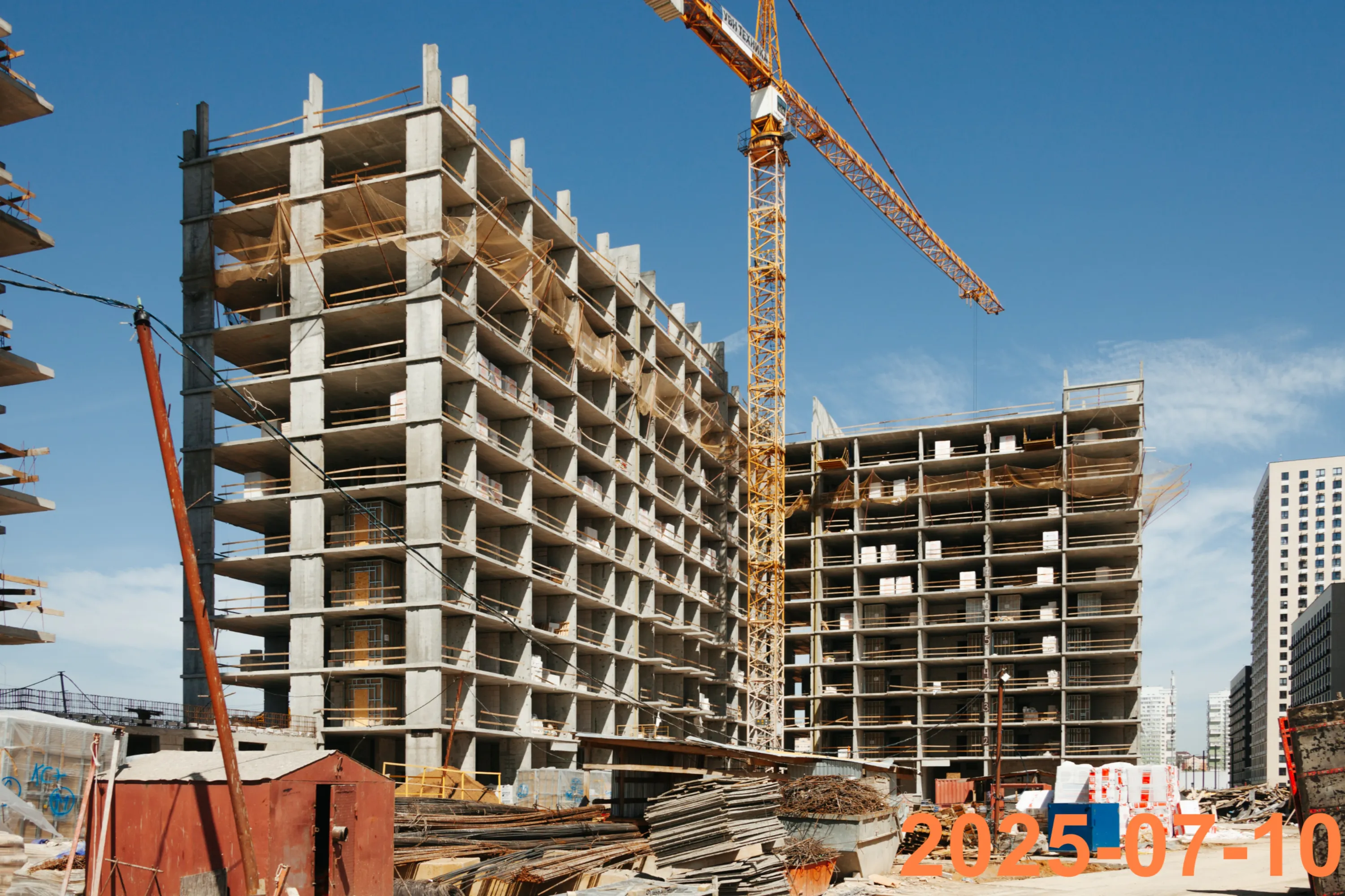 ЖК Зелёный парк ход строительства