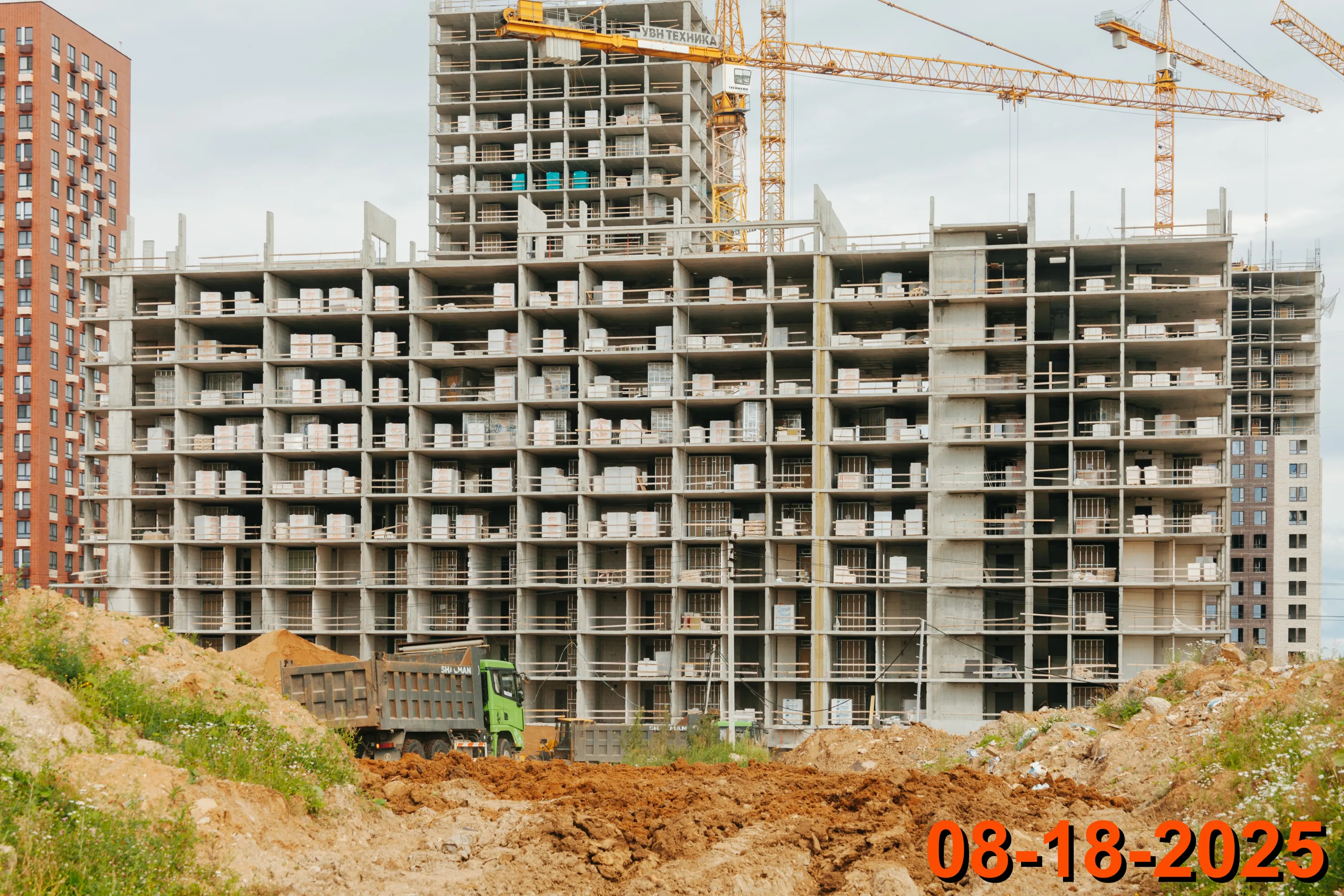 ЖК Зелёный парк ход строительства