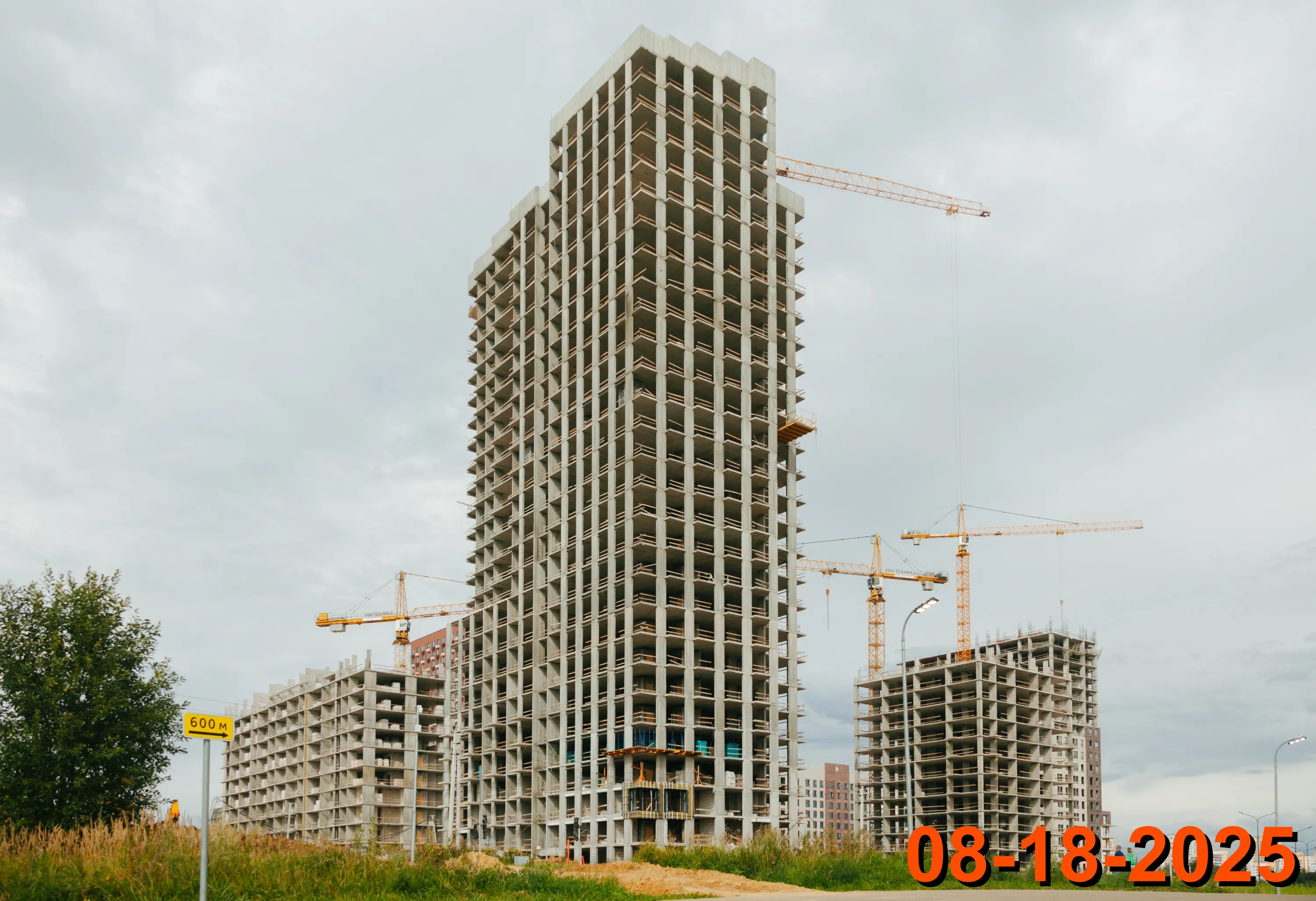 ЖК Зелёный парк ход строительства