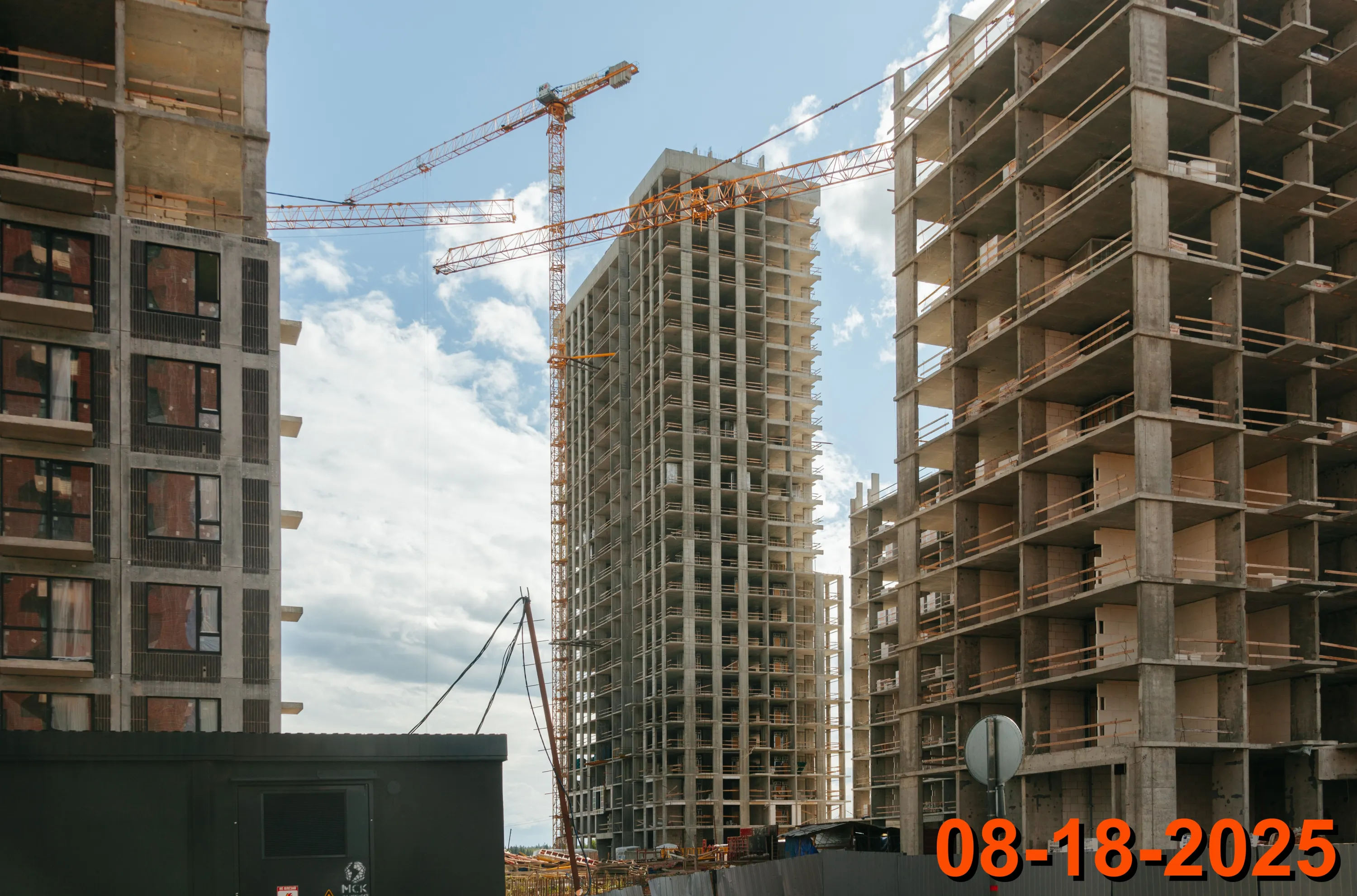 ЖК Зелёный парк ход строительства