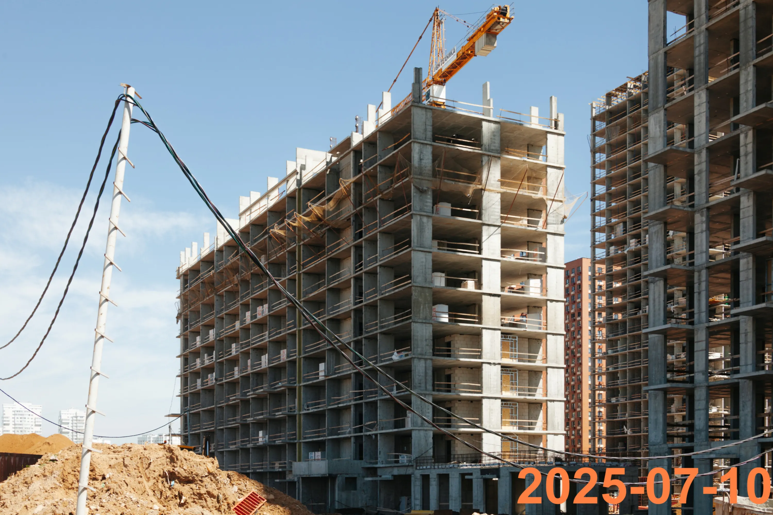 ЖК Зелёный парк ход строительства