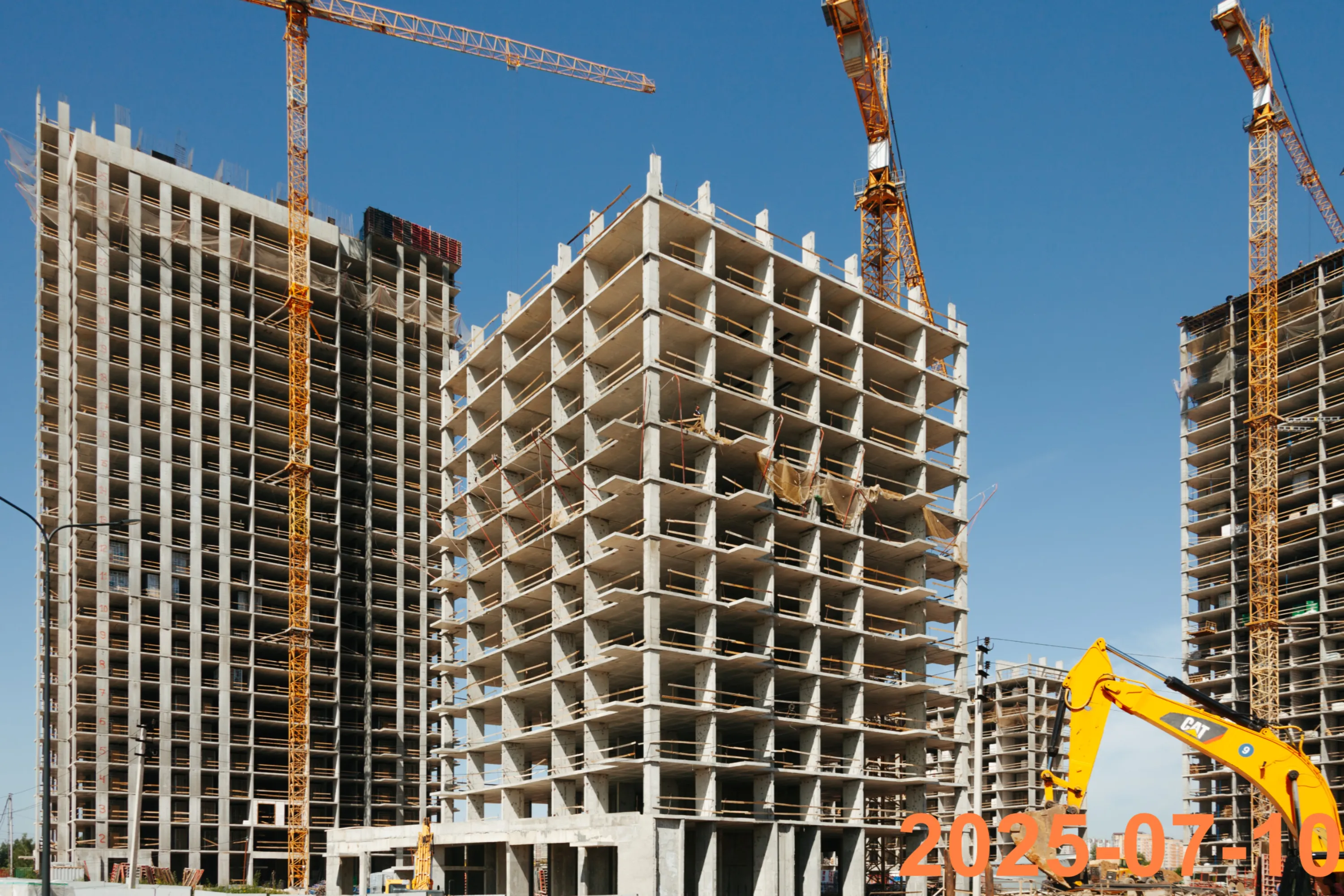 ЖК Зелёный парк ход строительства