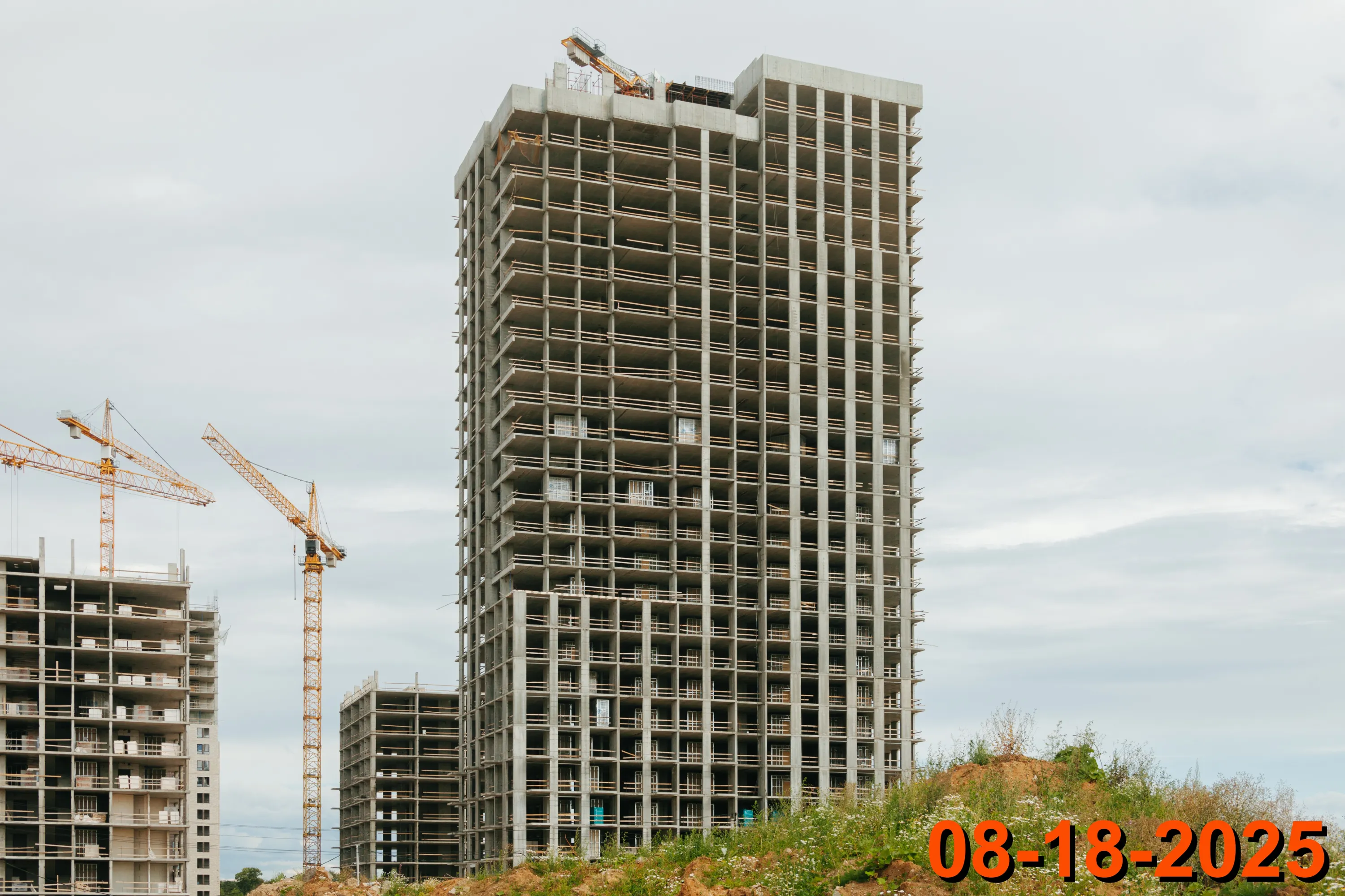 ЖК Зелёный парк ход строительства