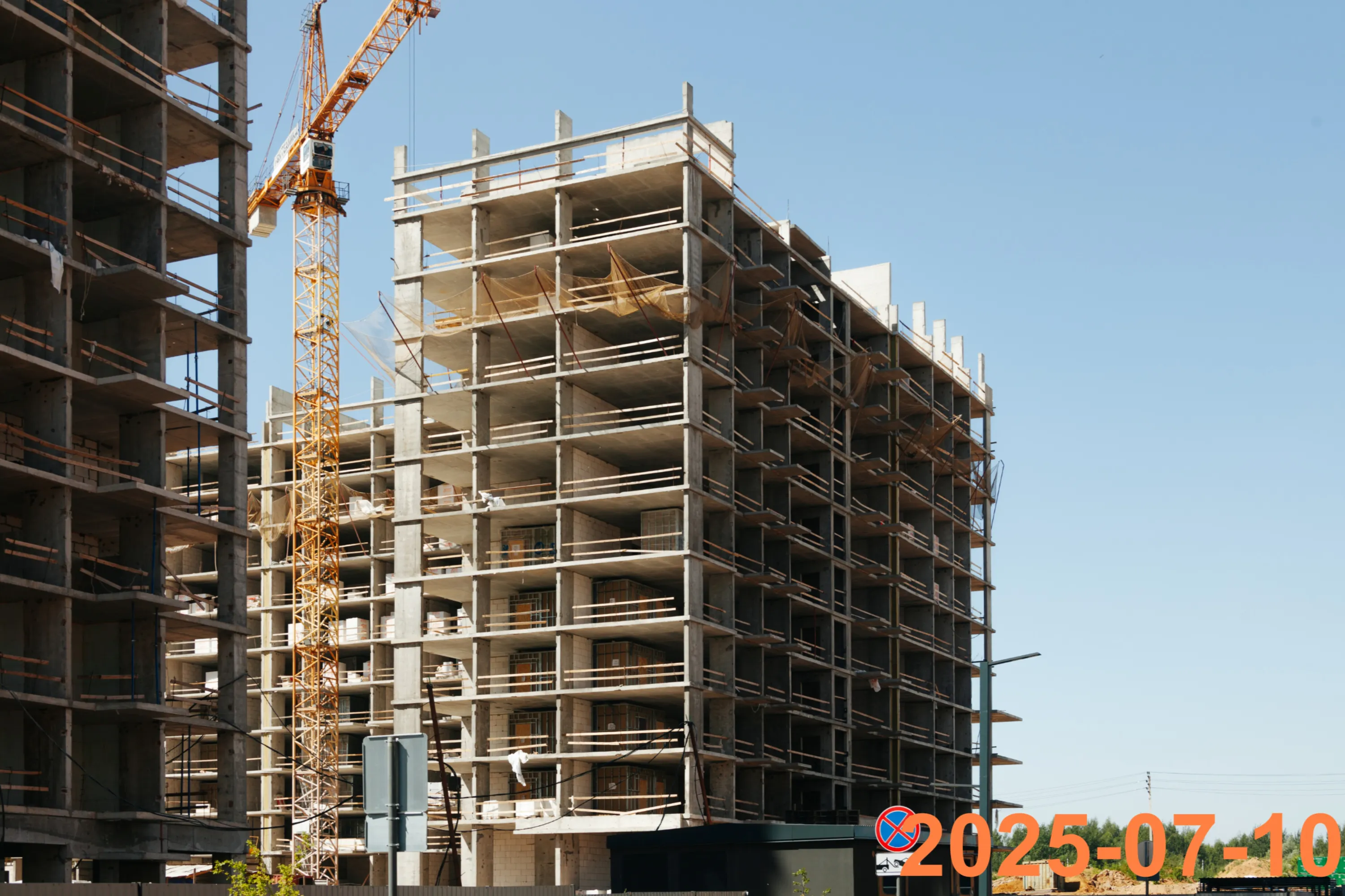 ЖК Зелёный парк ход строительства