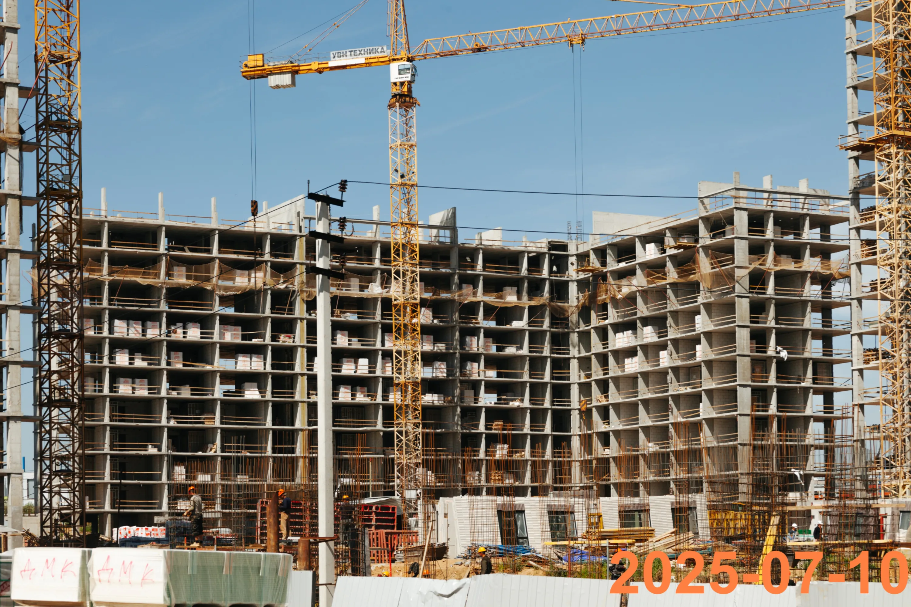 ЖК Зелёный парк ход строительства