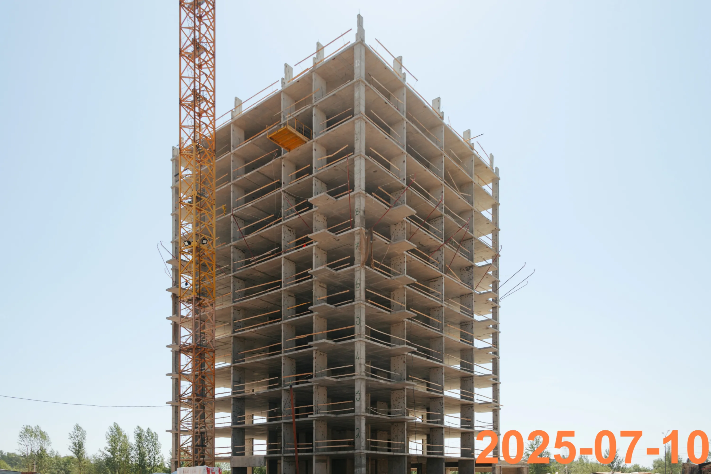 ЖК Зелёный парк ход строительства