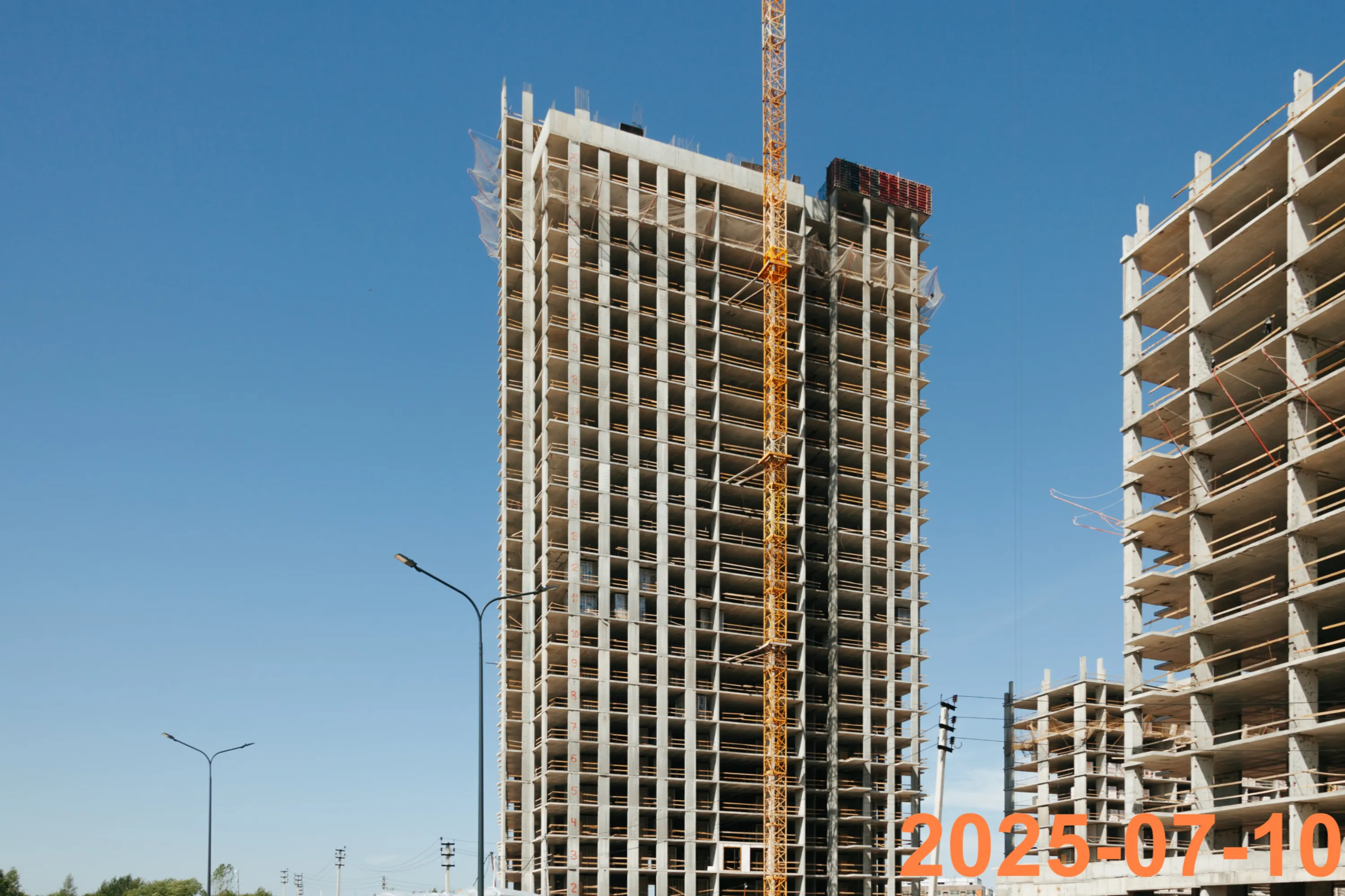 ЖК Зелёный парк ход строительства