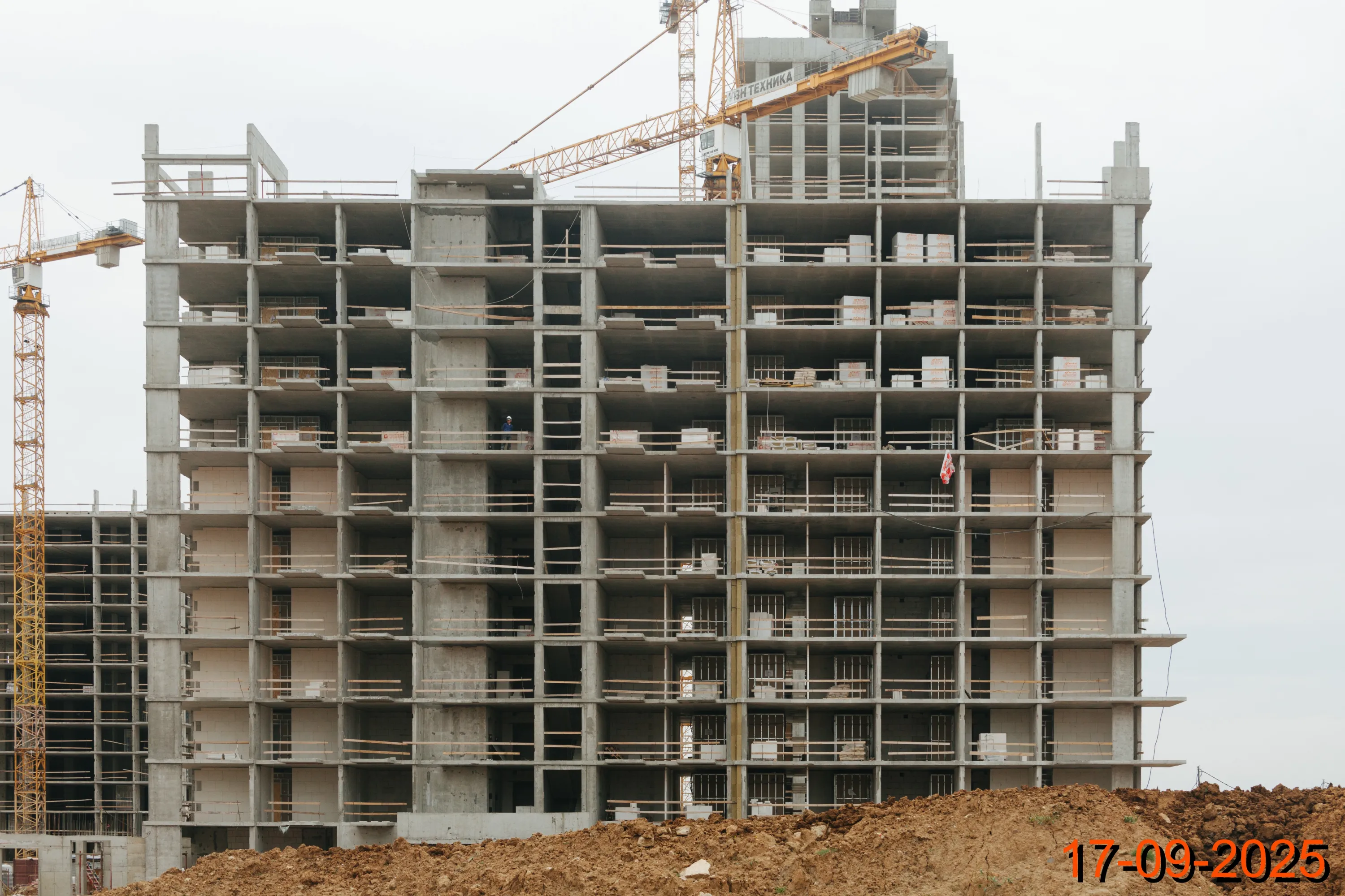 ЖК Зелёный парк ход строительства