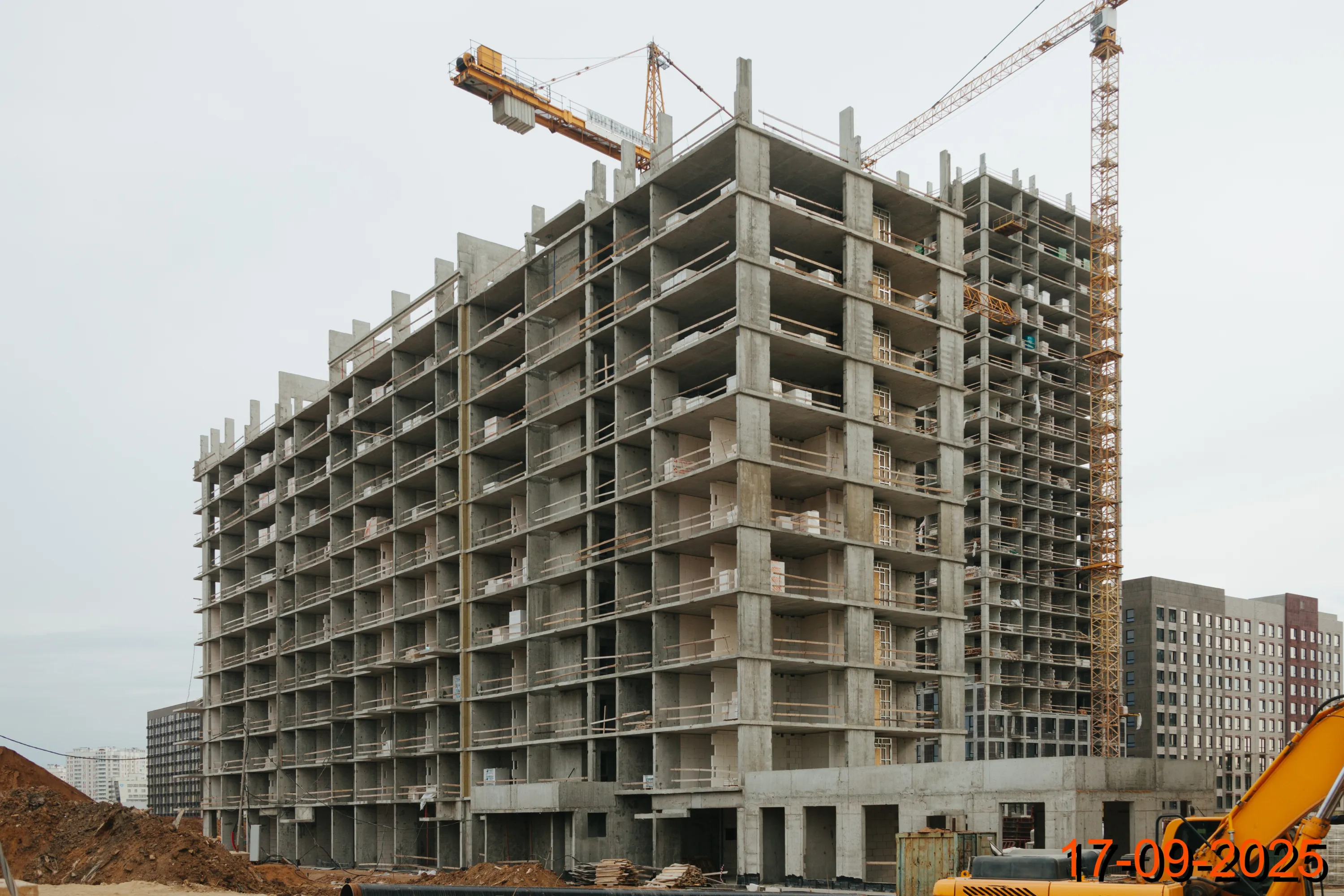 ЖК Зелёный парк ход строительства