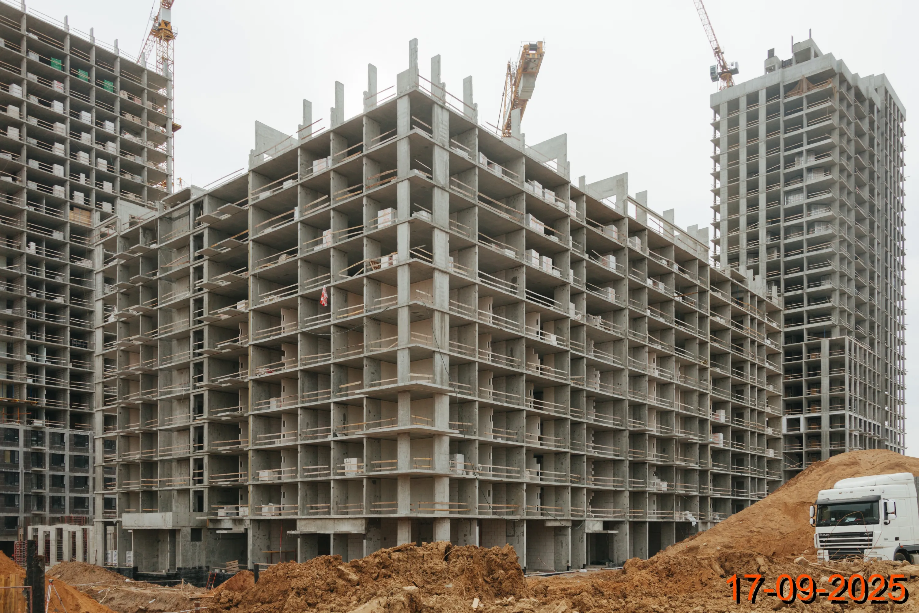 ЖК Зелёный парк ход строительства