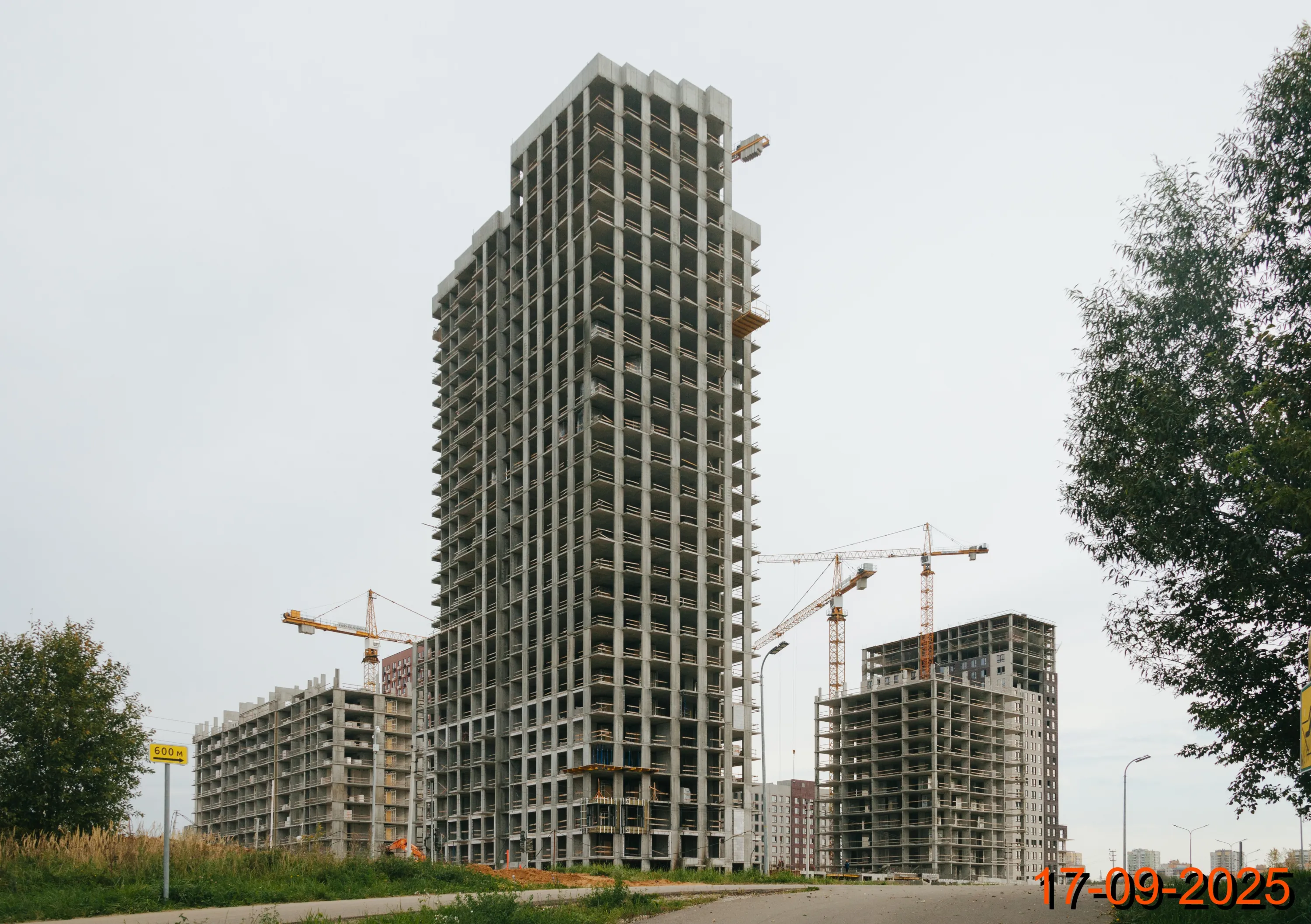 ЖК Зелёный парк ход строительства