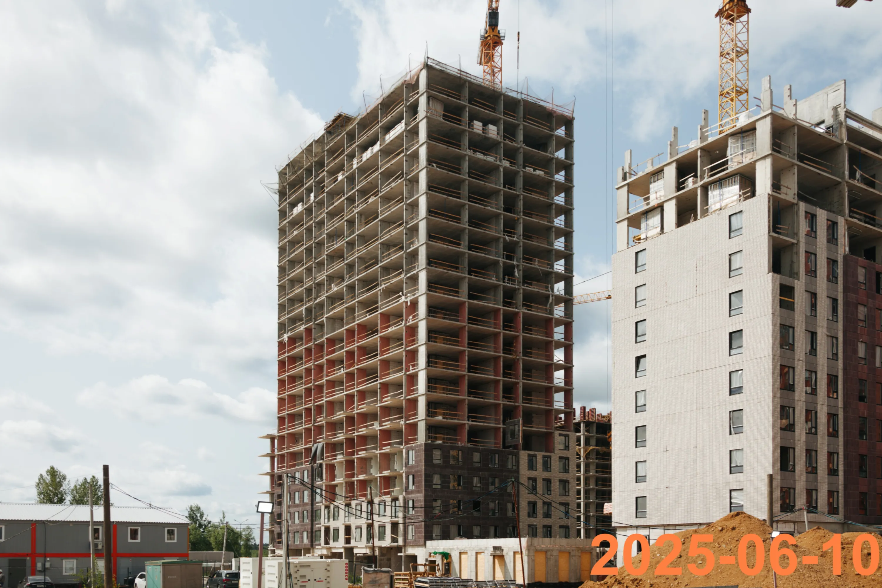 ЖК Зелёный парк ход строительства