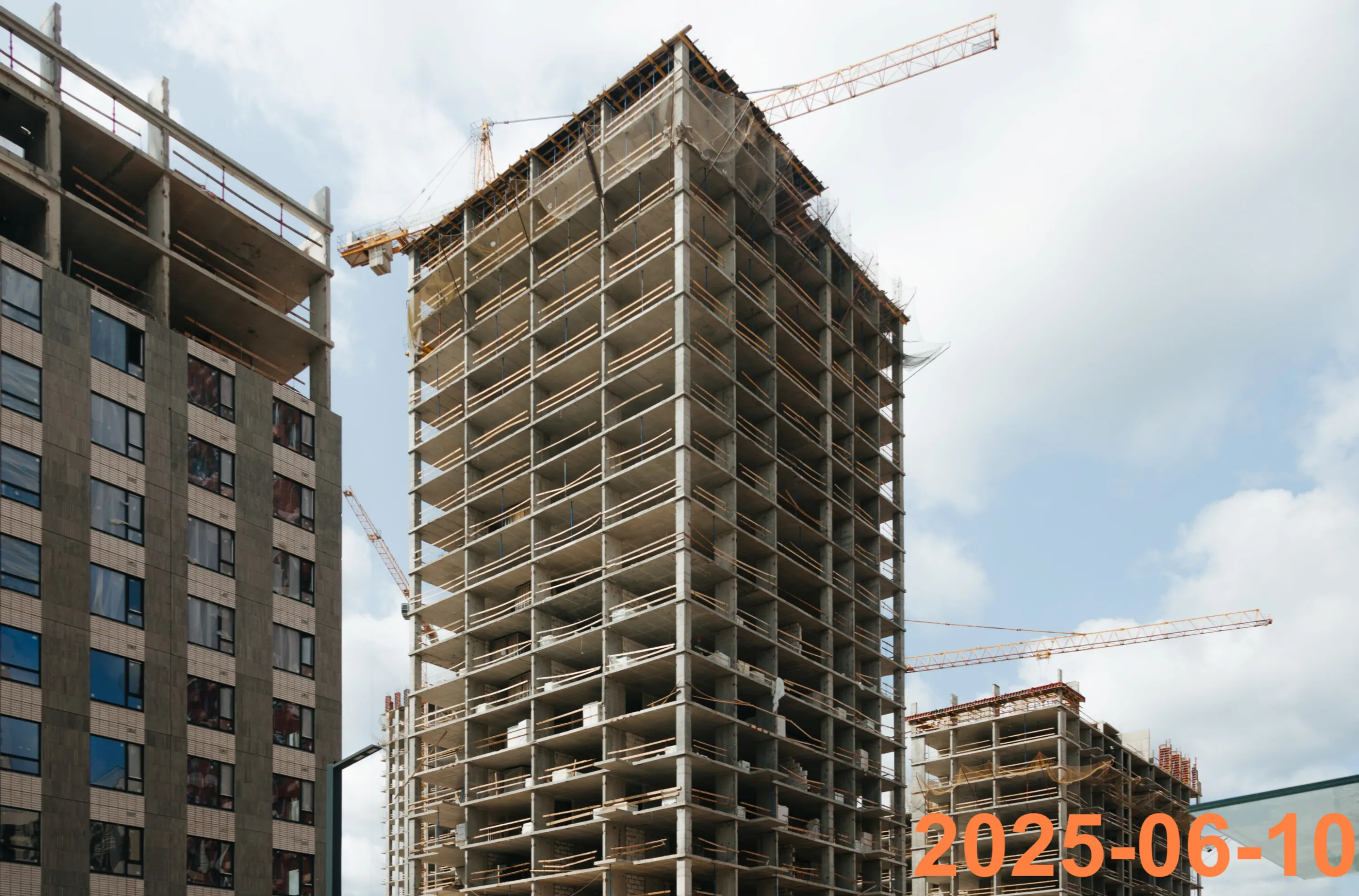 ЖК Зелёный парк ход строительства