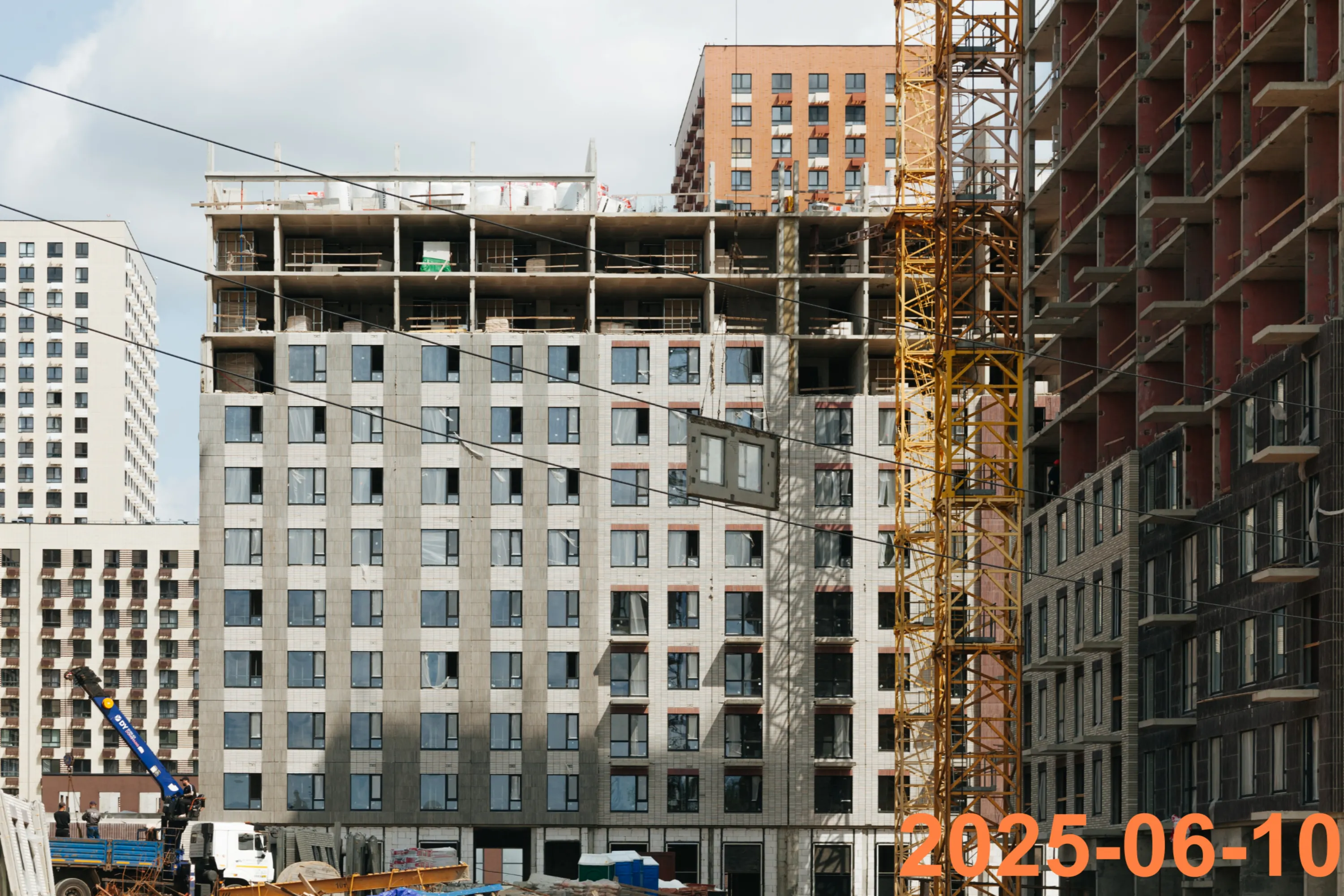 ЖК Зелёный парк ход строительства