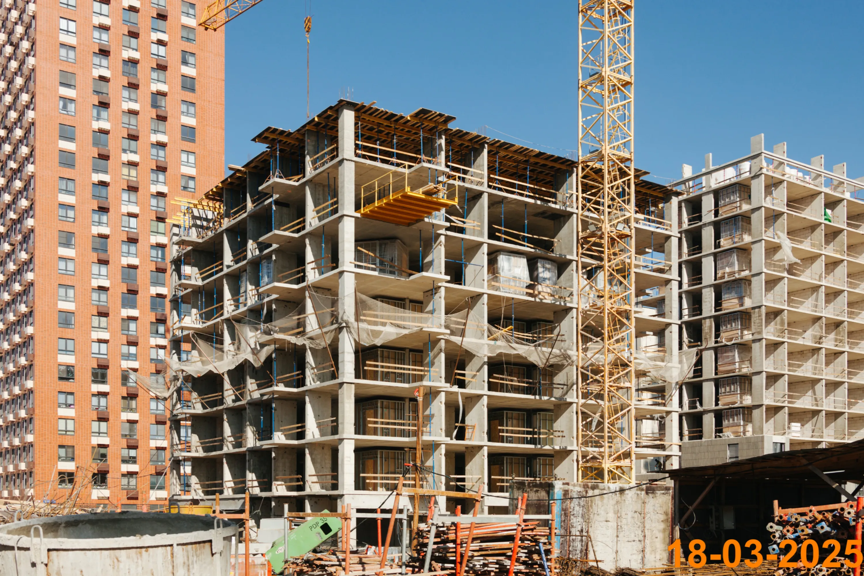 ЖК Зелёный парк ход строительства