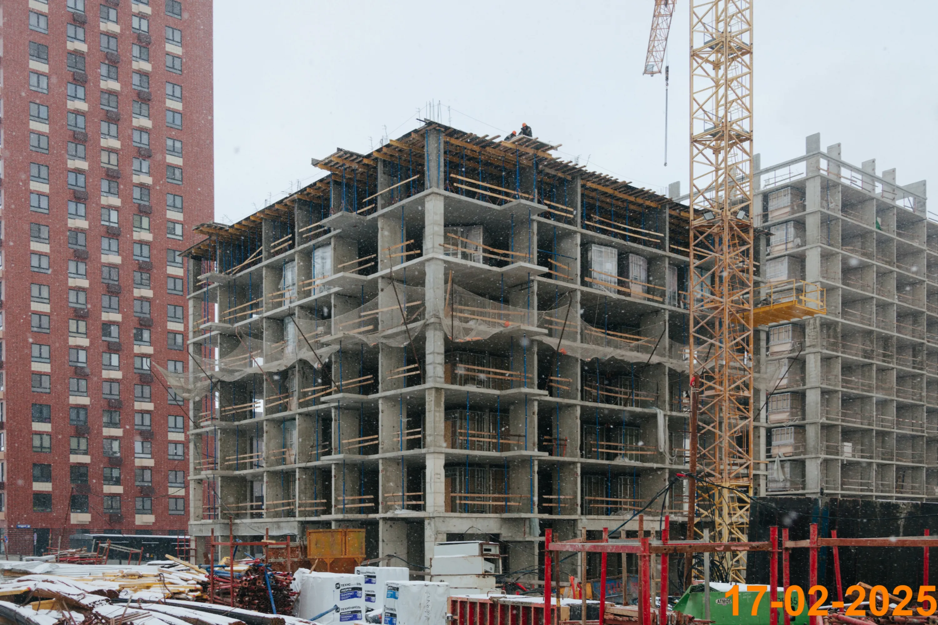 ЖК Зелёный парк ход строительства