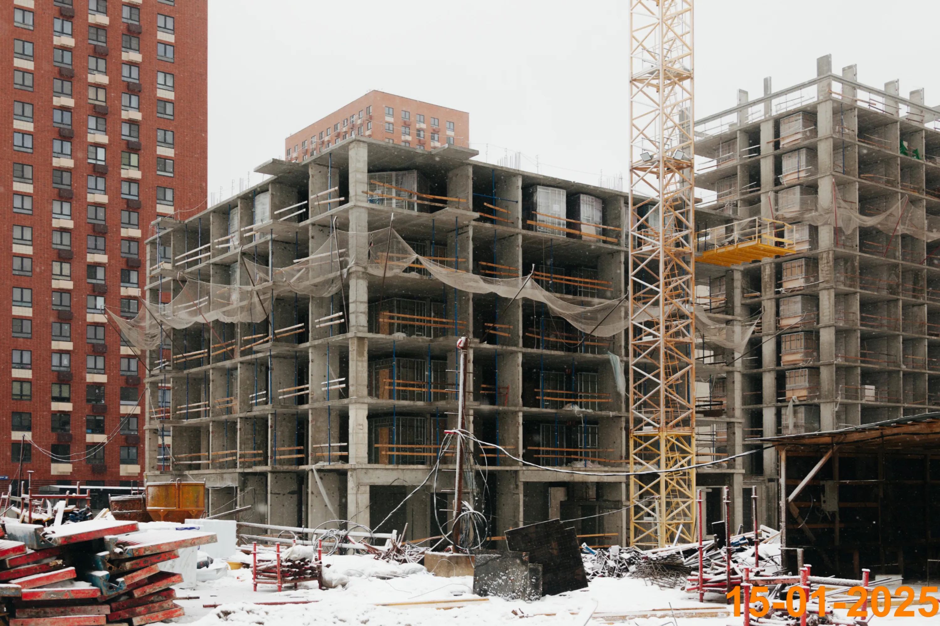 ЖК Зелёный парк ход строительства