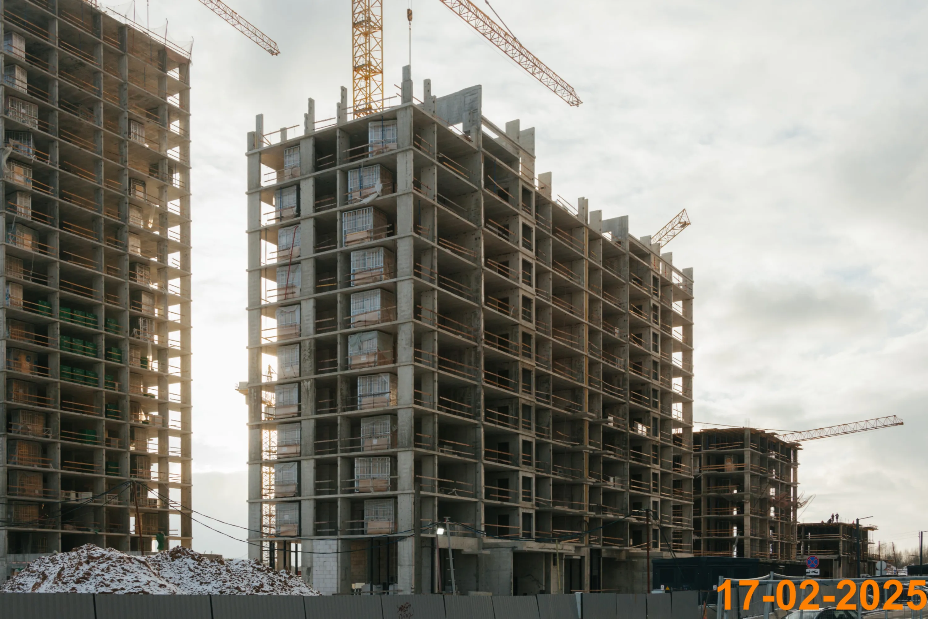 ЖК Зелёный парк ход строительства