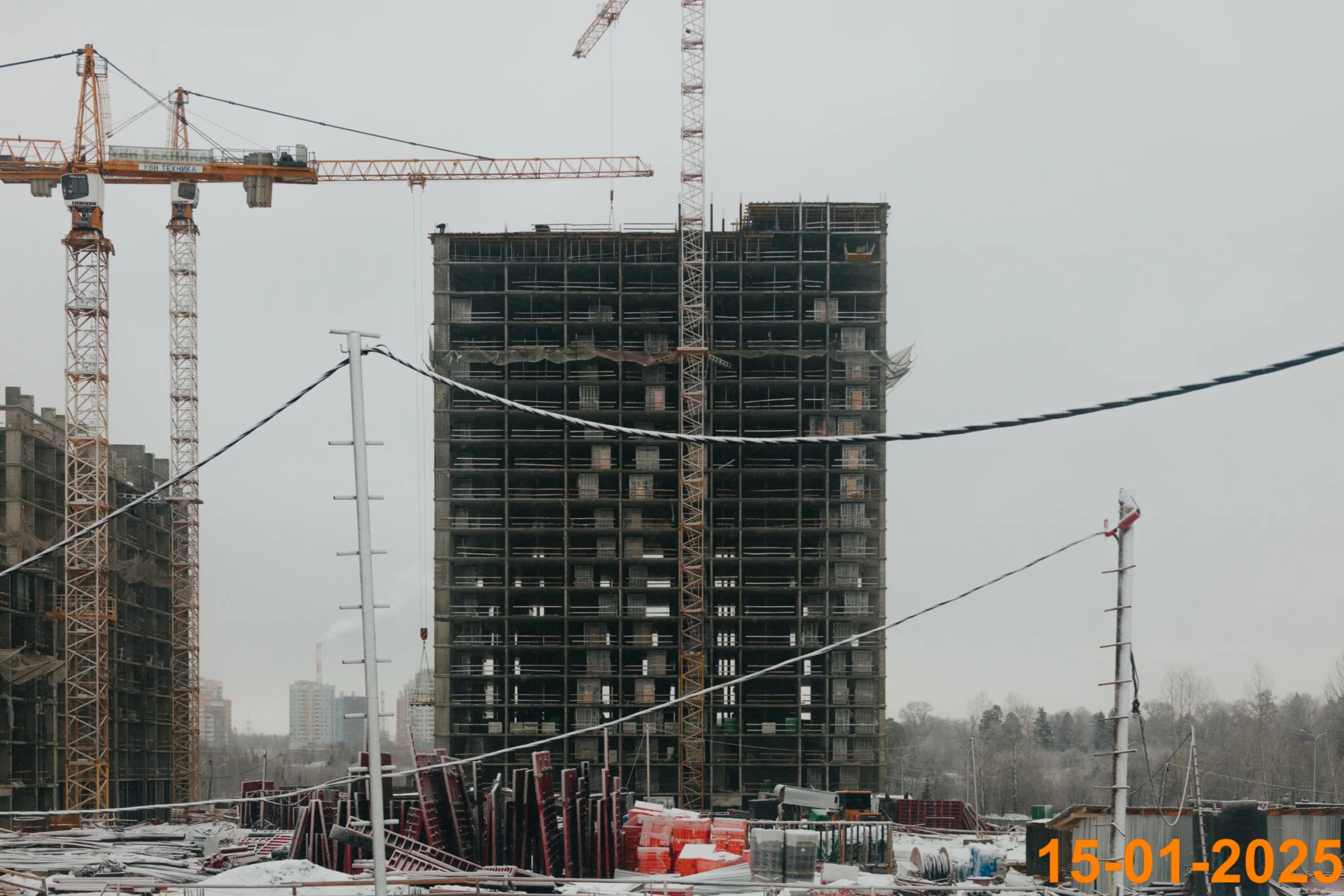 ЖК Зелёный парк ход строительства