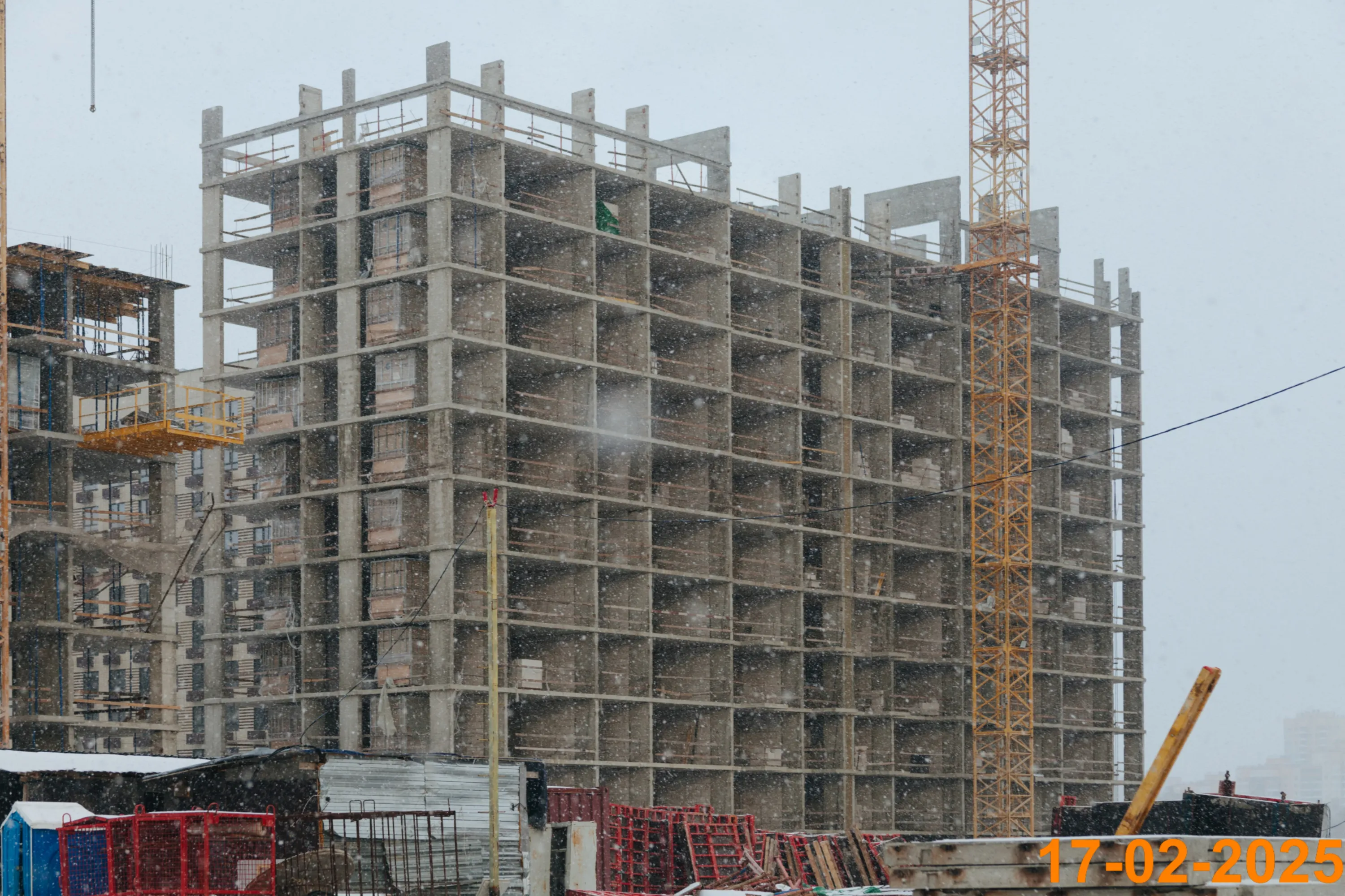 ЖК Зелёный парк ход строительства