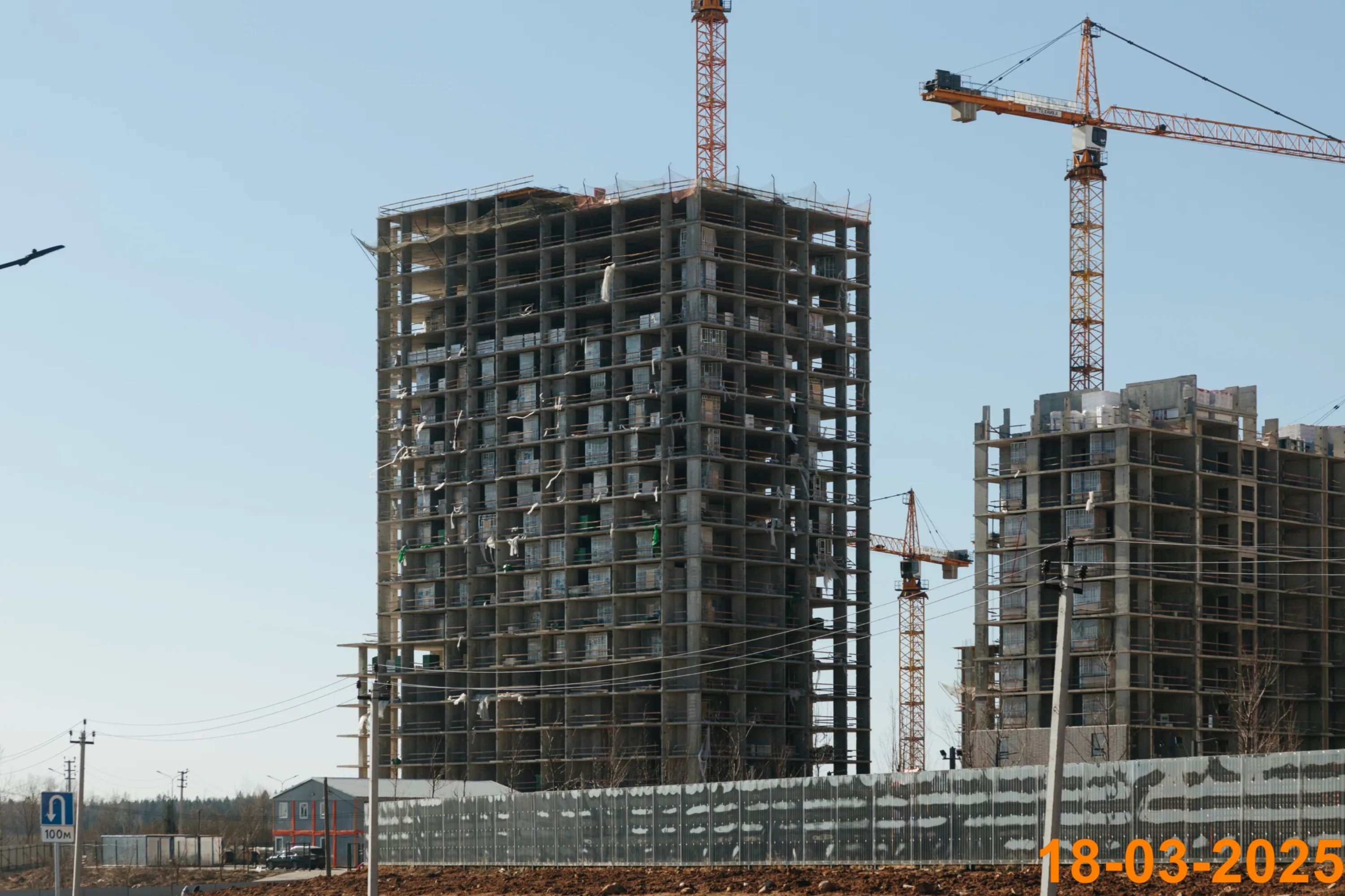 ЖК Зелёный парк ход строительства