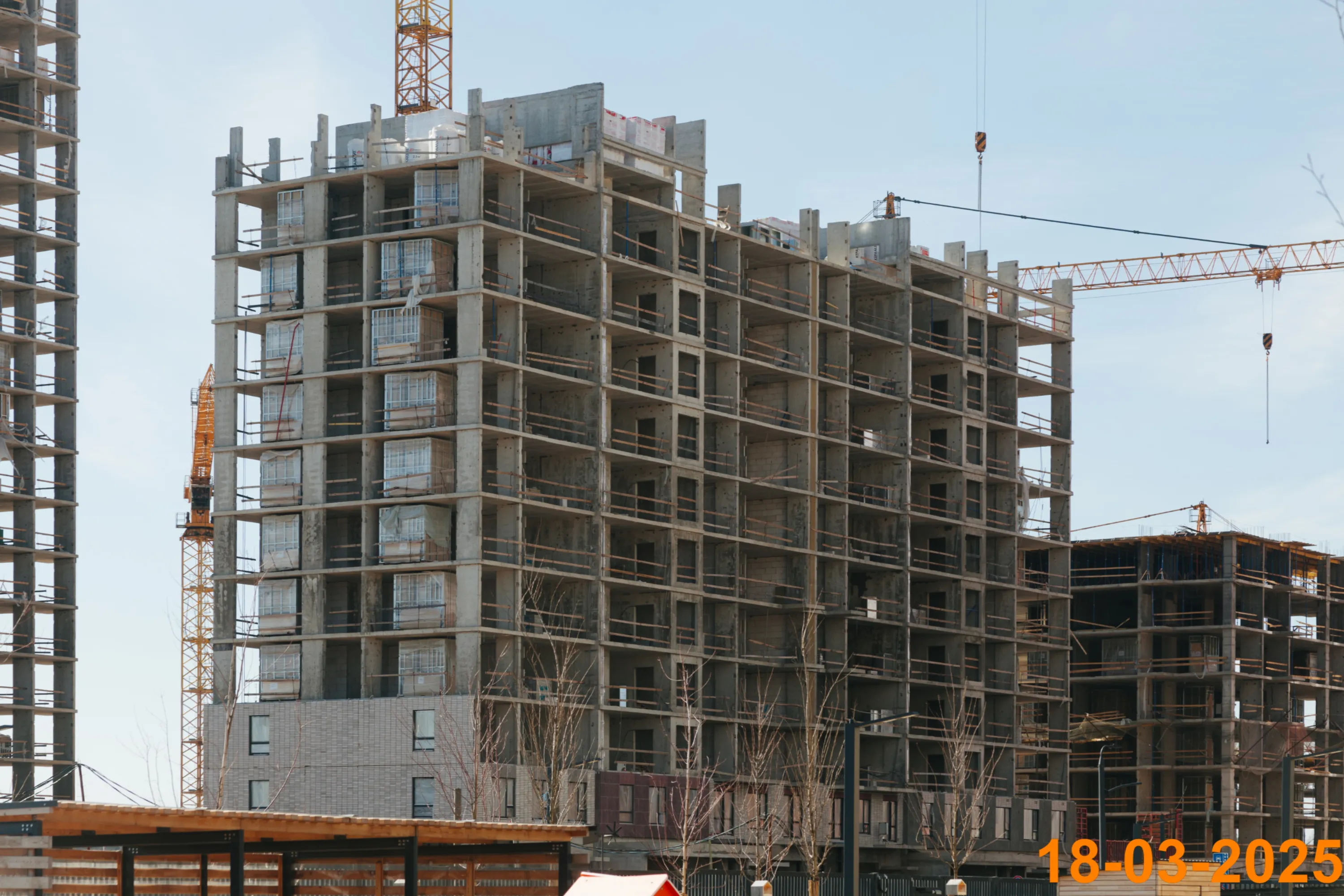 ЖК Зелёный парк ход строительства