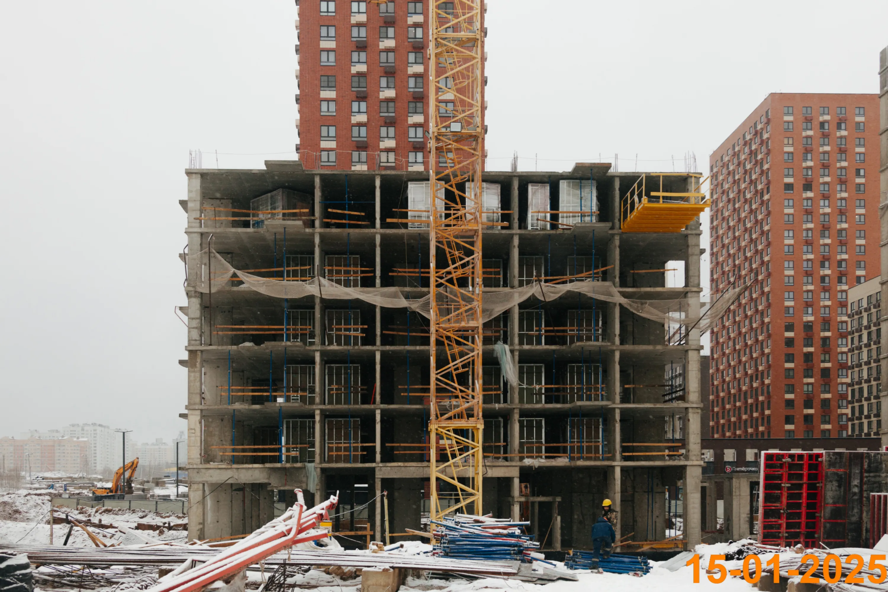 ЖК Зелёный парк ход строительства