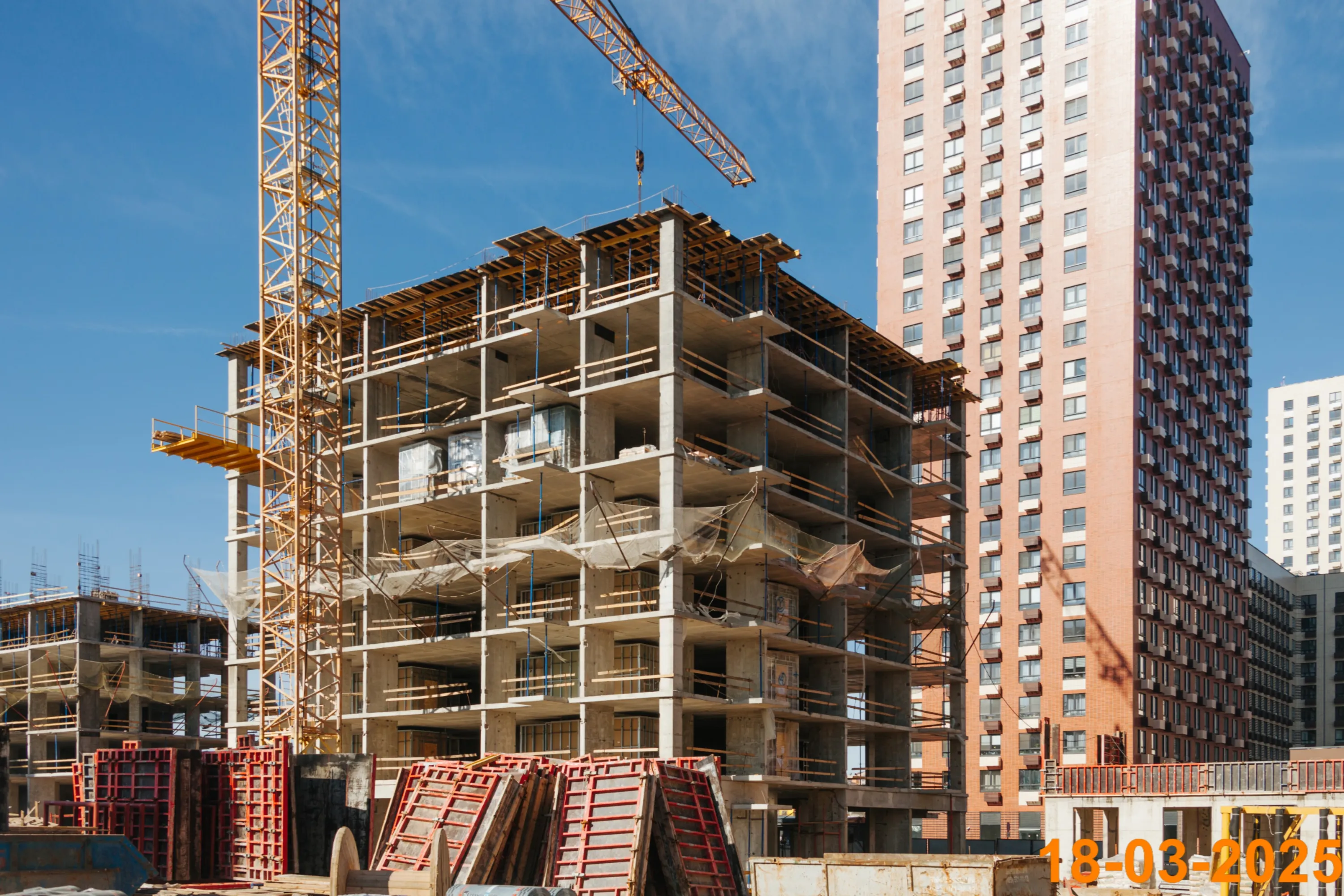 ЖК Зелёный парк ход строительства