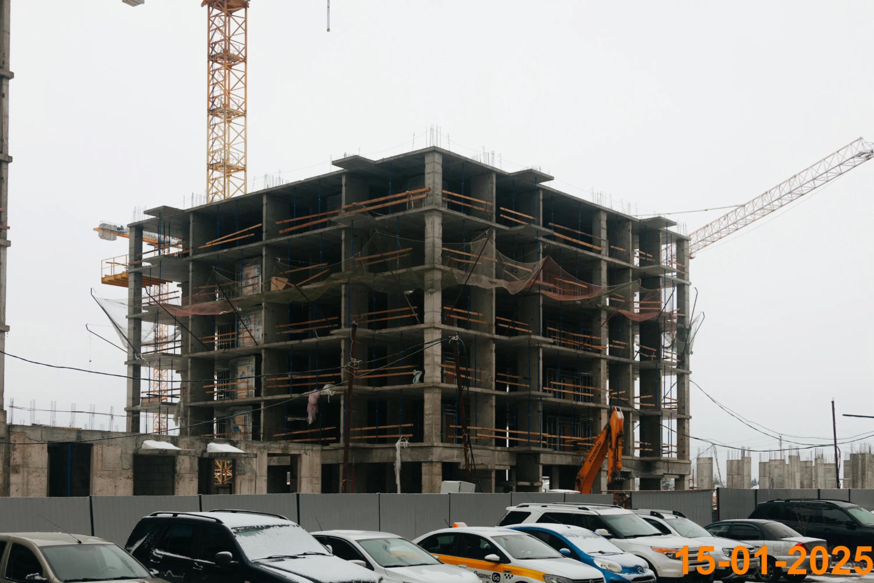 ЖК Зелёный парк ход строительства