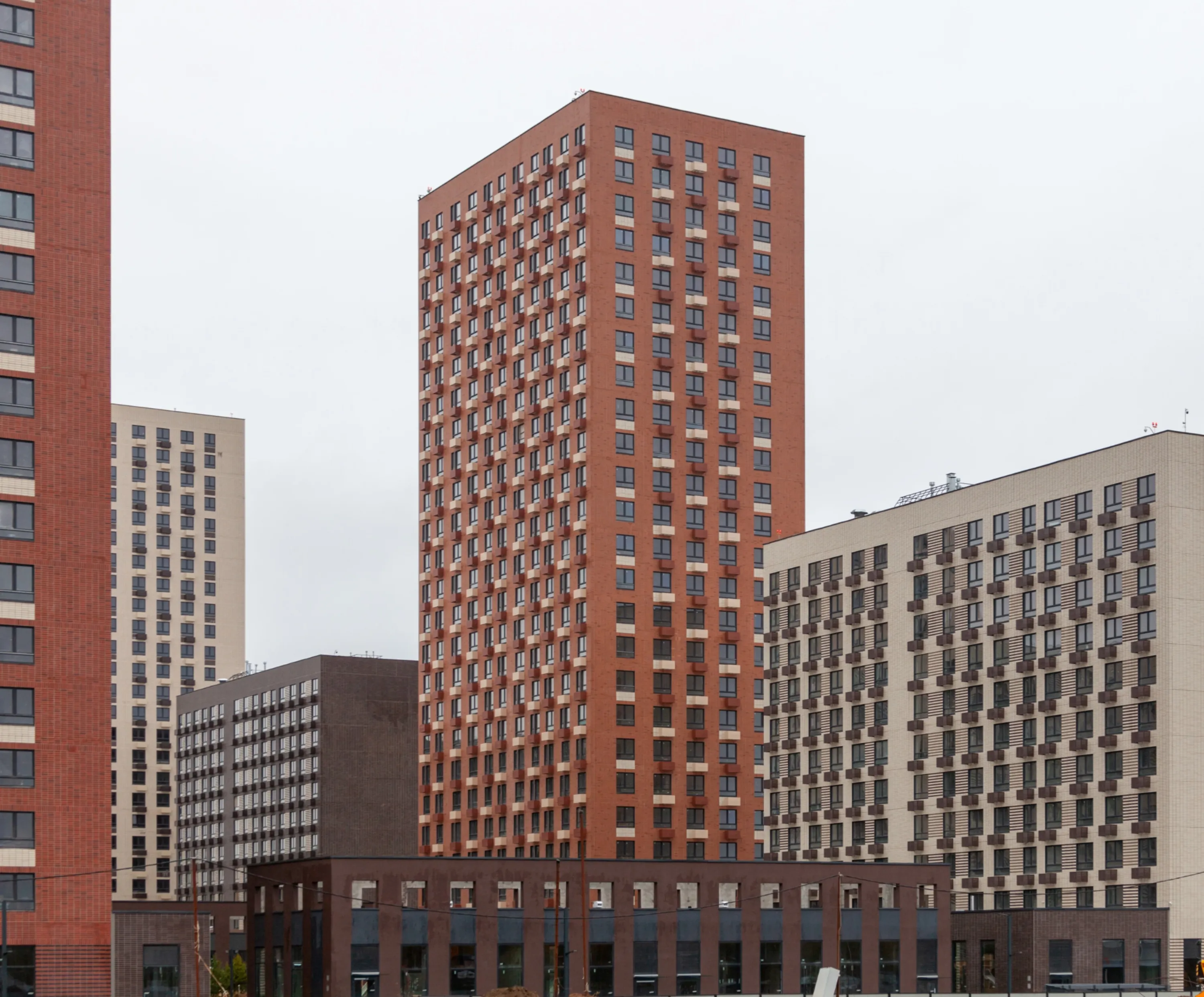 ЖК Зелёный парк ход строительства